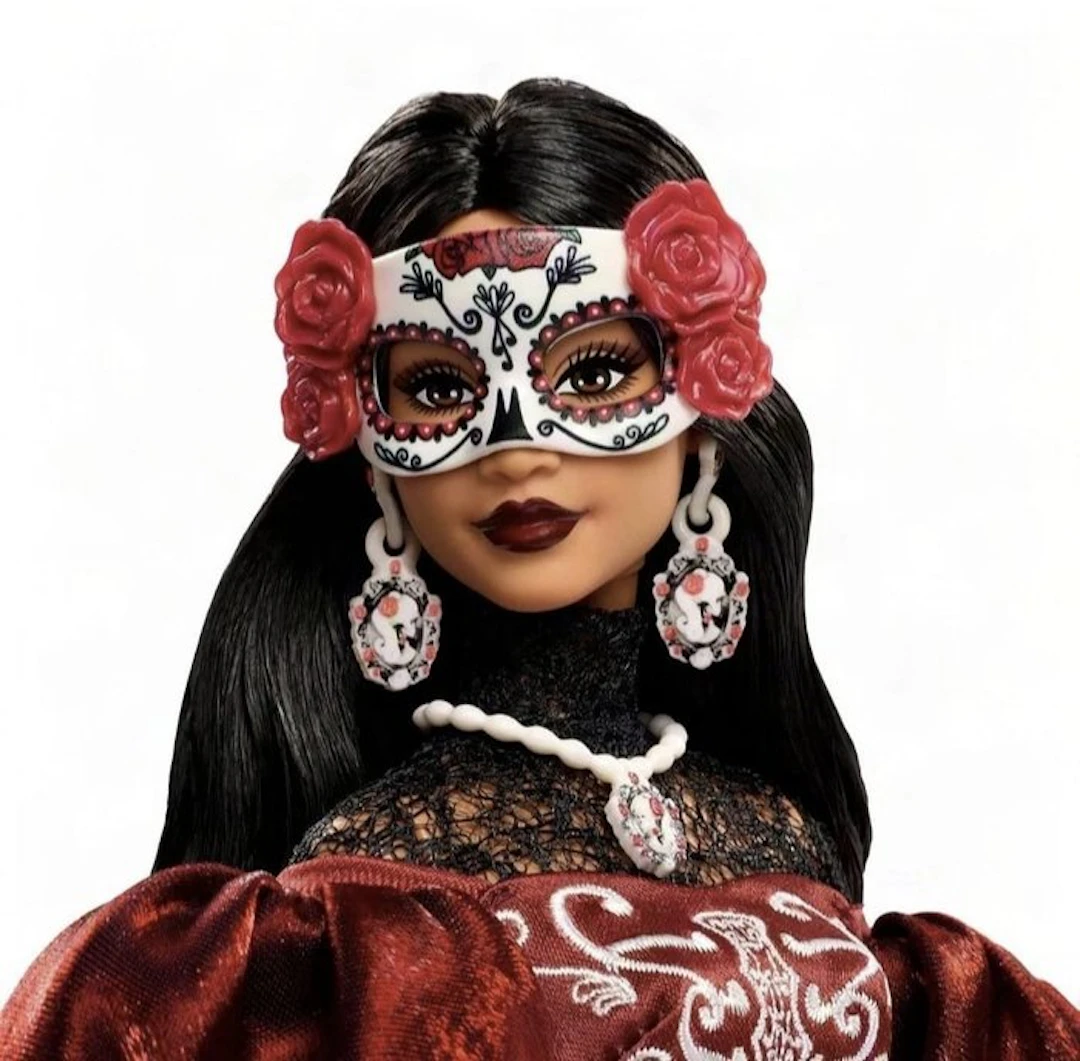 Mattel - Barbie doll Barbie dia de muertos nuova black label - 1990-2000