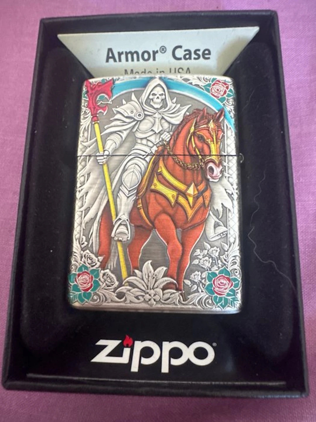 Zippo - Armor Case - Lighter - Steel (stainless)