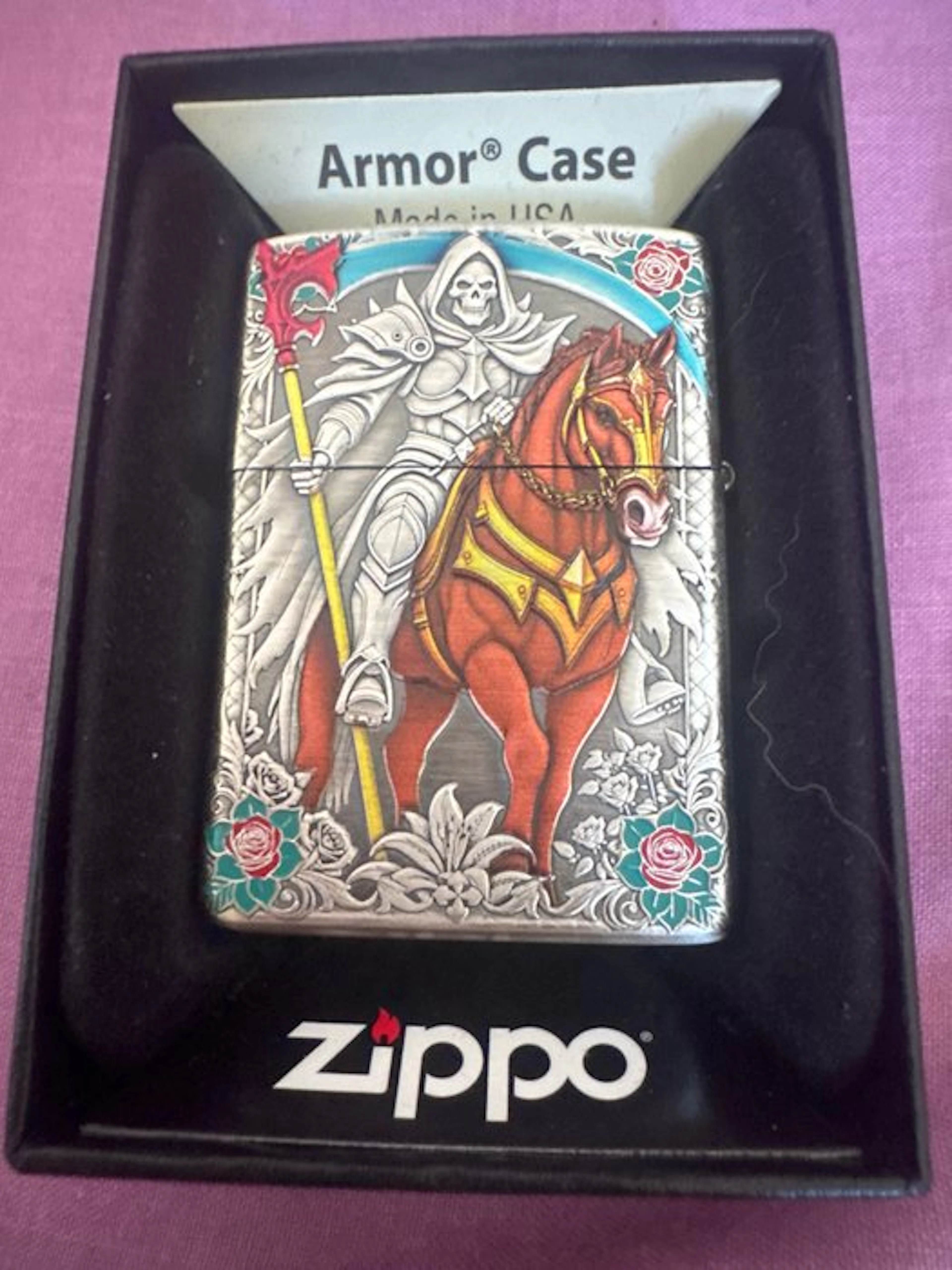 Zippo - Armor Case - Lighter - Steel (stainless)