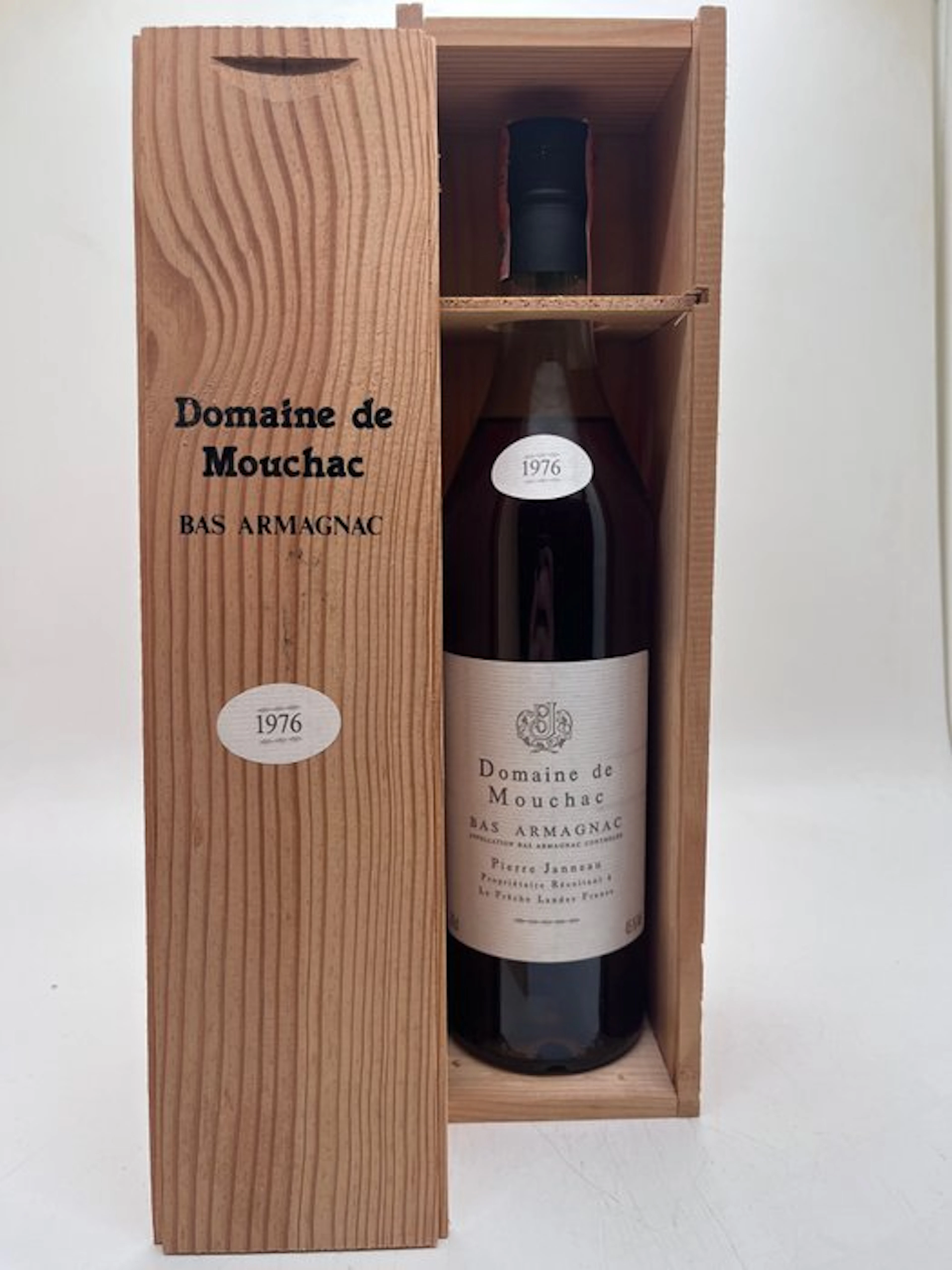 Domaine de Mouchac 1976 Pierre Janneau - Grand Armagnac millésime - b
