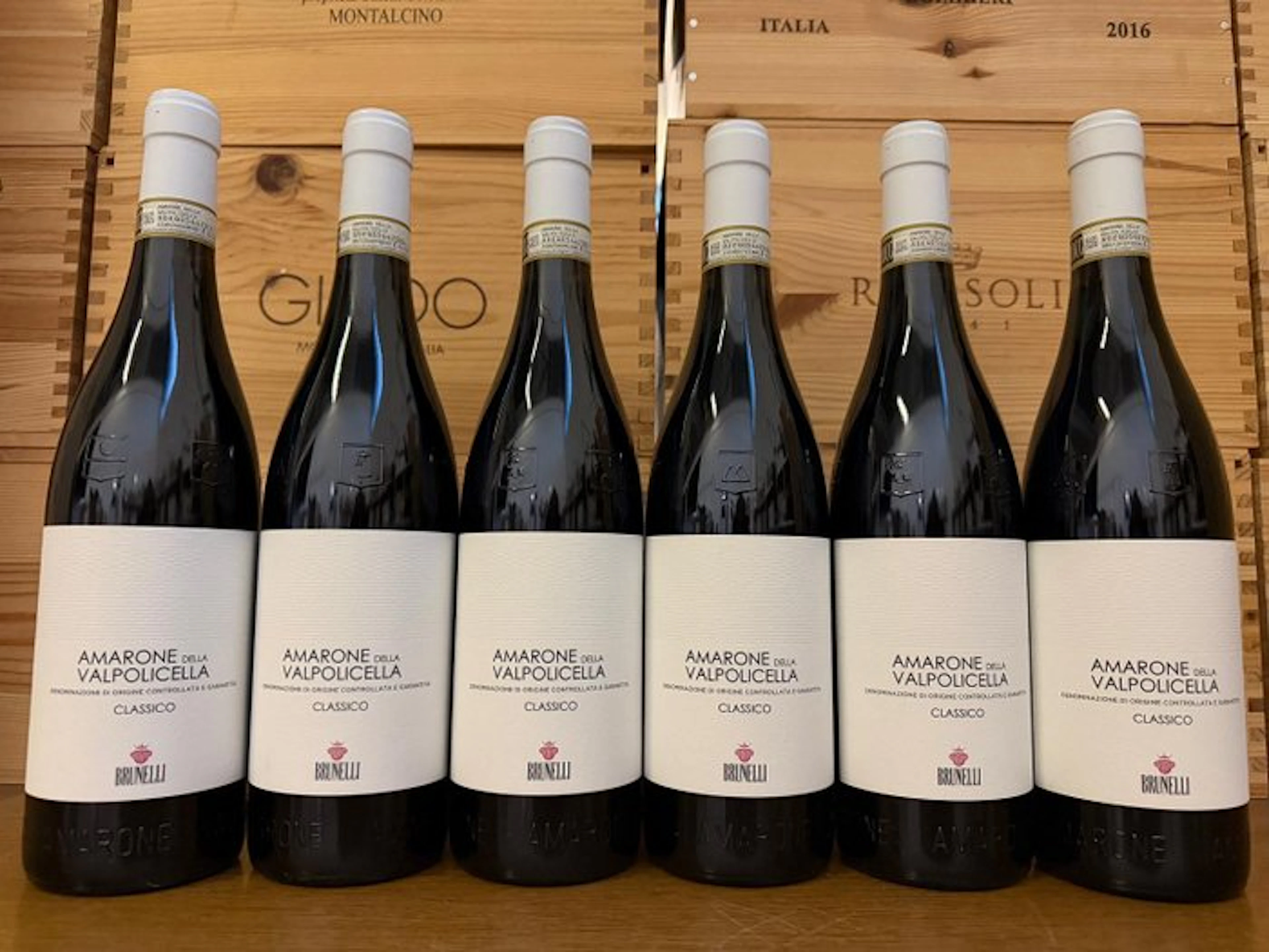 2022 Brunelli Luigi - Amarone della Valpolicella Classico - 6 Bottles (0.75L)