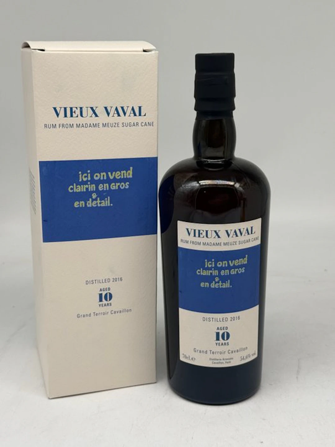 Vieux Vaval 2016 10 years old LM&V - Grand Terroir Cavaillon Arawaks - b