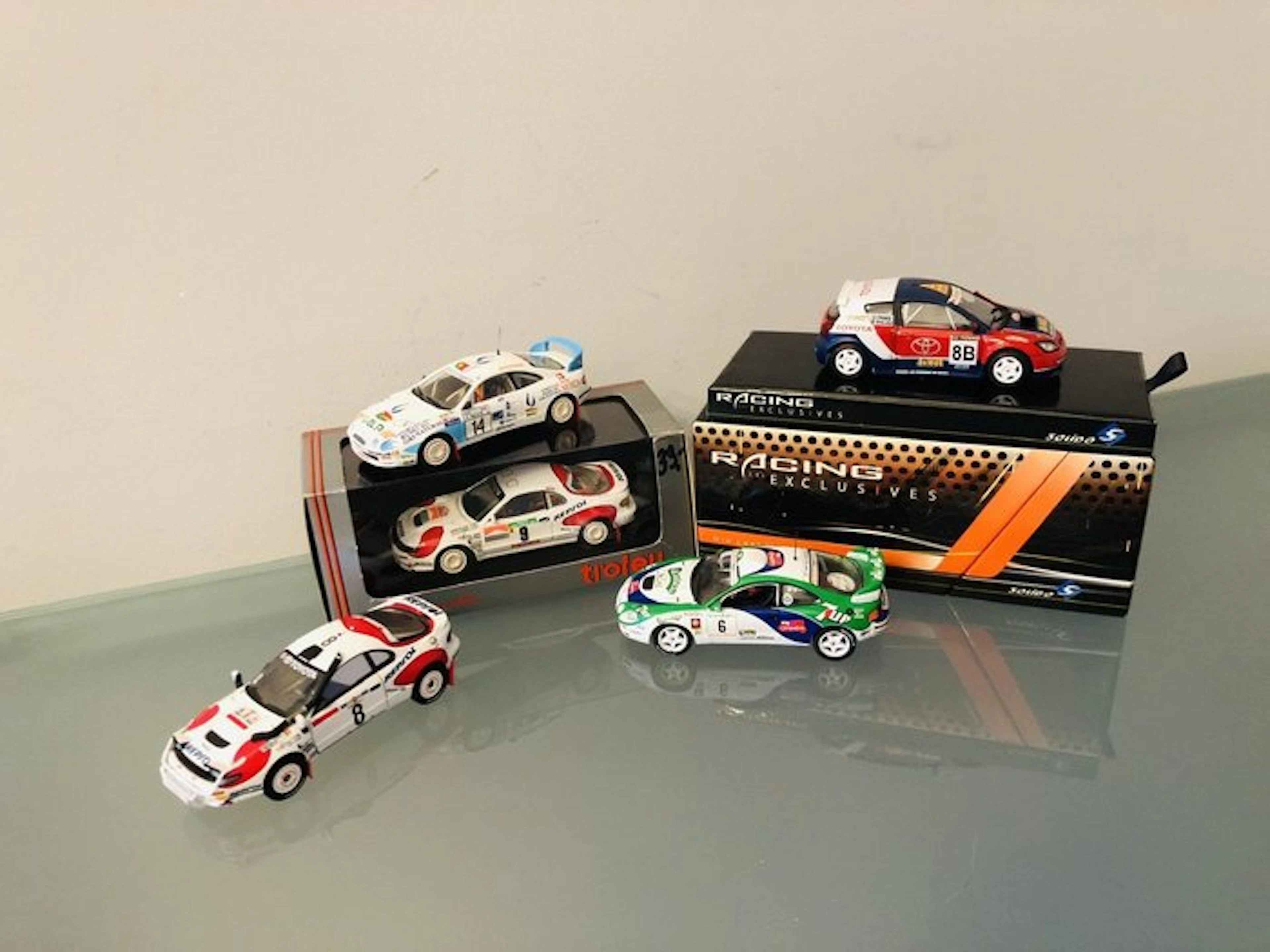 IXO, Solido, Troféu 1:43 - Model car (5) - Toyota rally racing car
