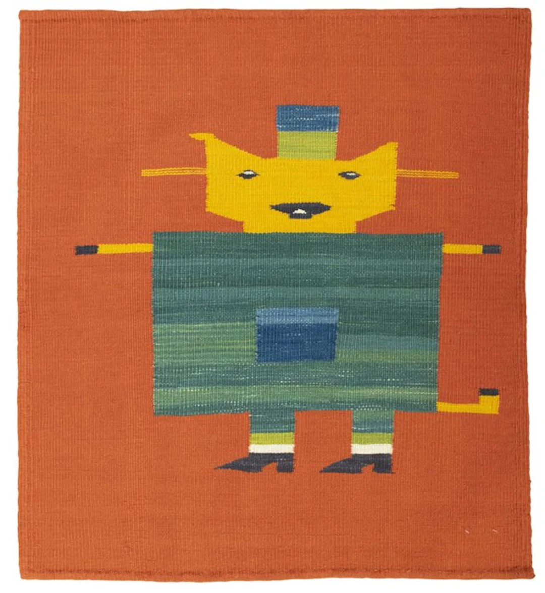 Handwoven designer Kilim – collector's piece. - Kelim - 97 cm - 87 cm