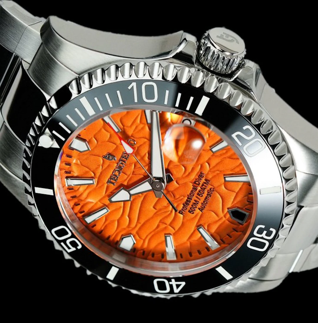 Tecnotempo - Automatic Professional Diver 500M / 50ATM...
