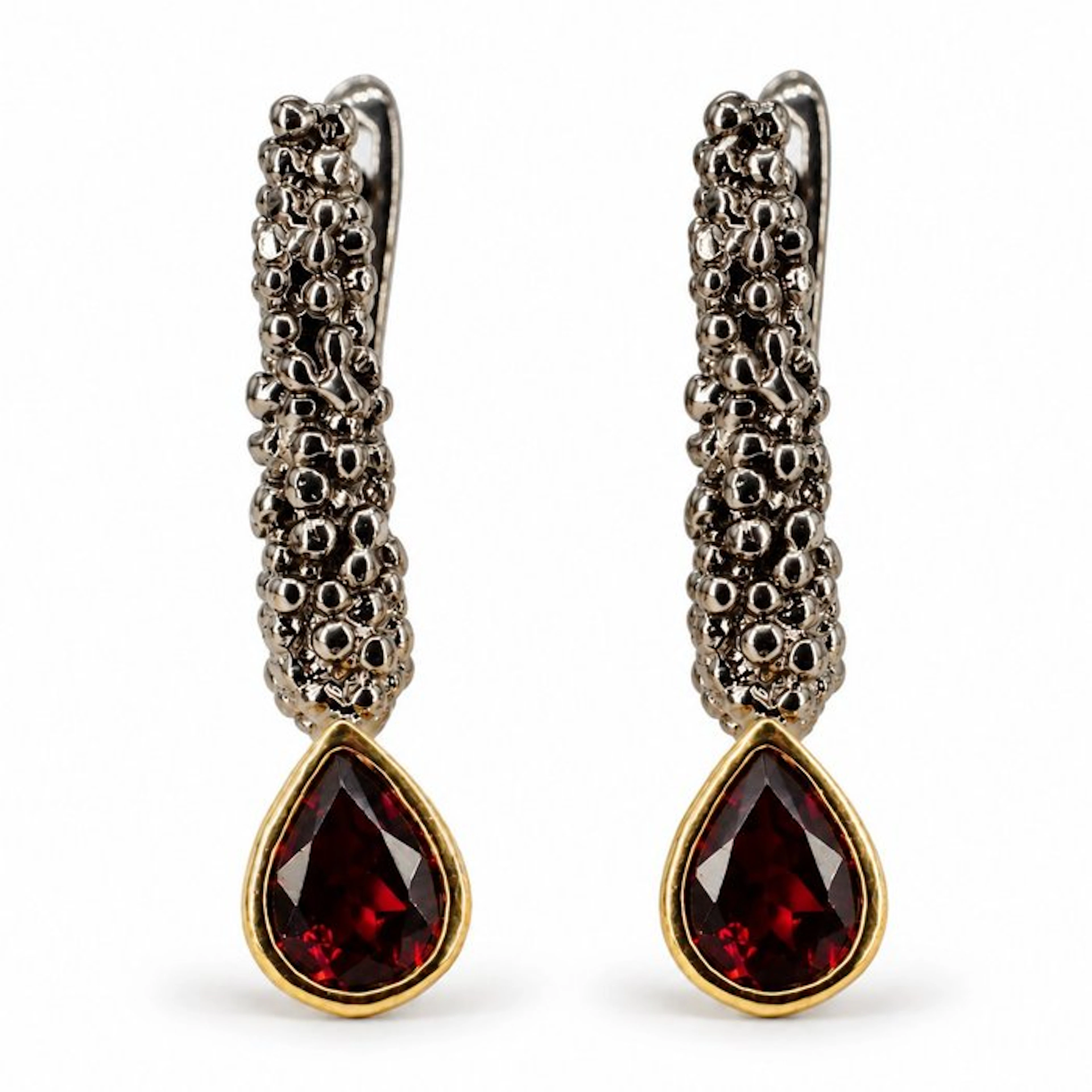 No reserve price - Earrings Gold-plated