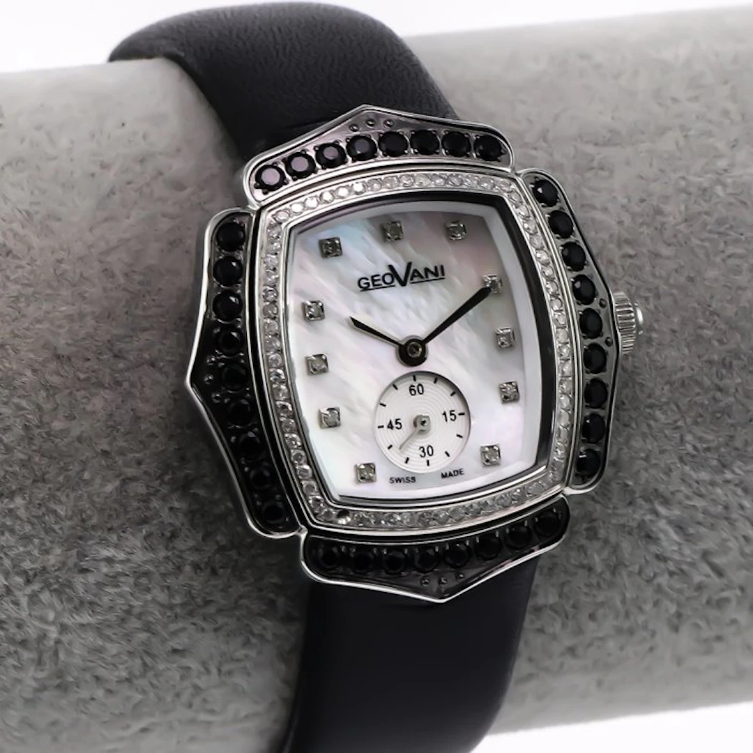 Geovani - Diamond Swiss Watch - GOL593-SL-D-7 - No...