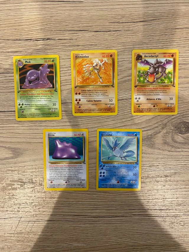 Pokémon - 52 Mixed collection - WOTC - Team Rocket, Fossil