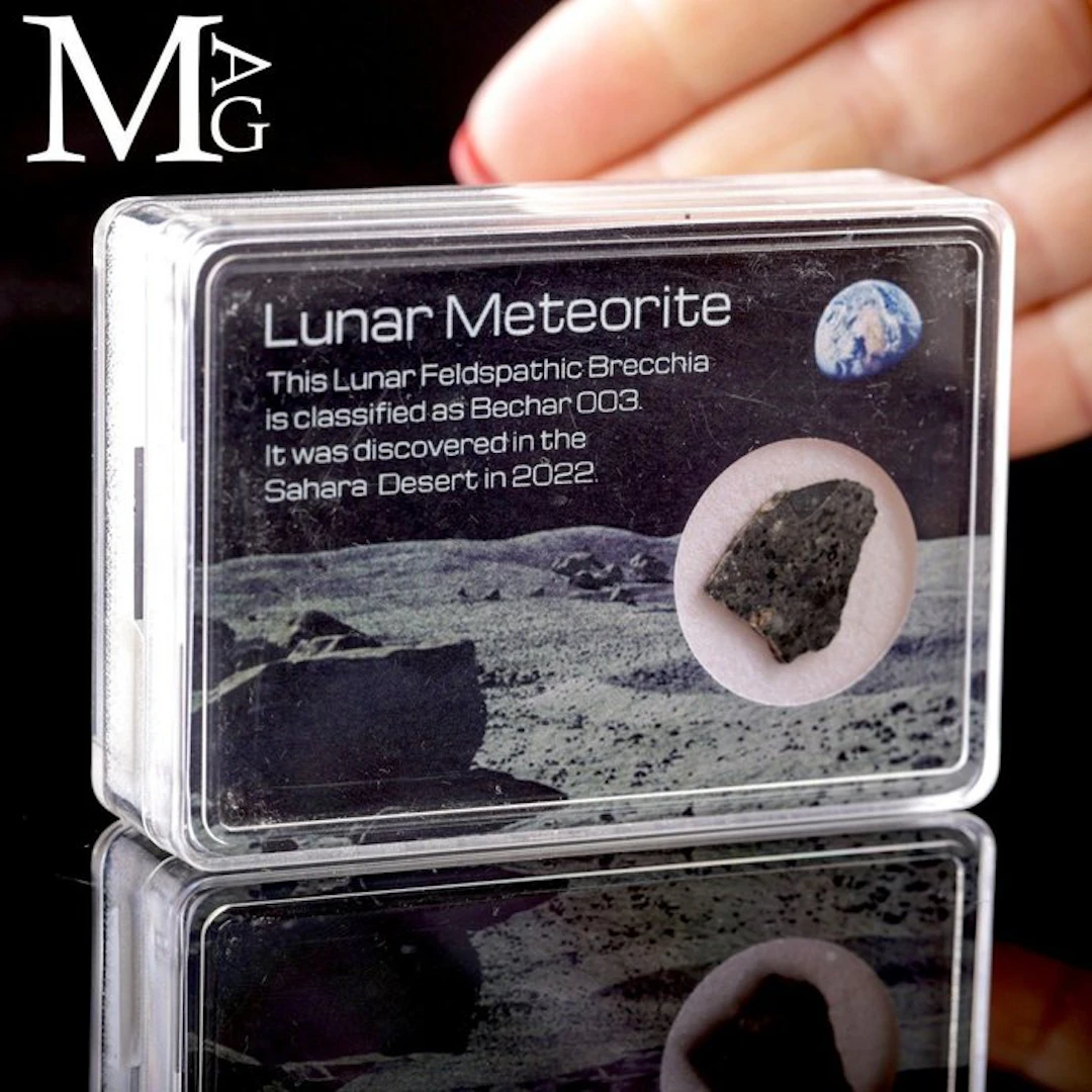 Bechar 003 meteorite was discovered in the Sahara Desert in 2022
