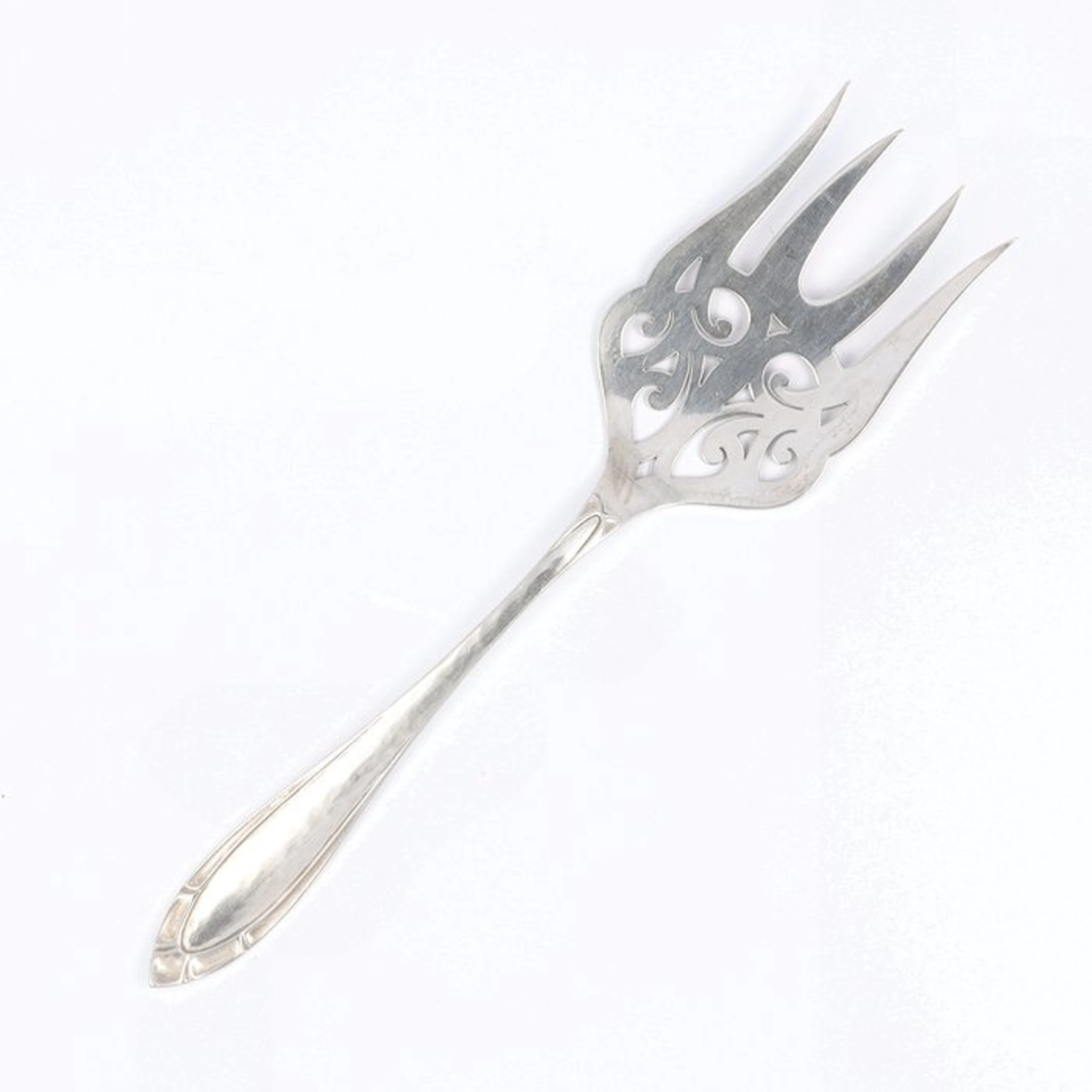 H. Hooijkaas - Art-Deco - Bread fork - .833 silver