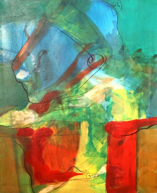 Carlos Méndez (1943) - Entre formas y colores - No Reserve