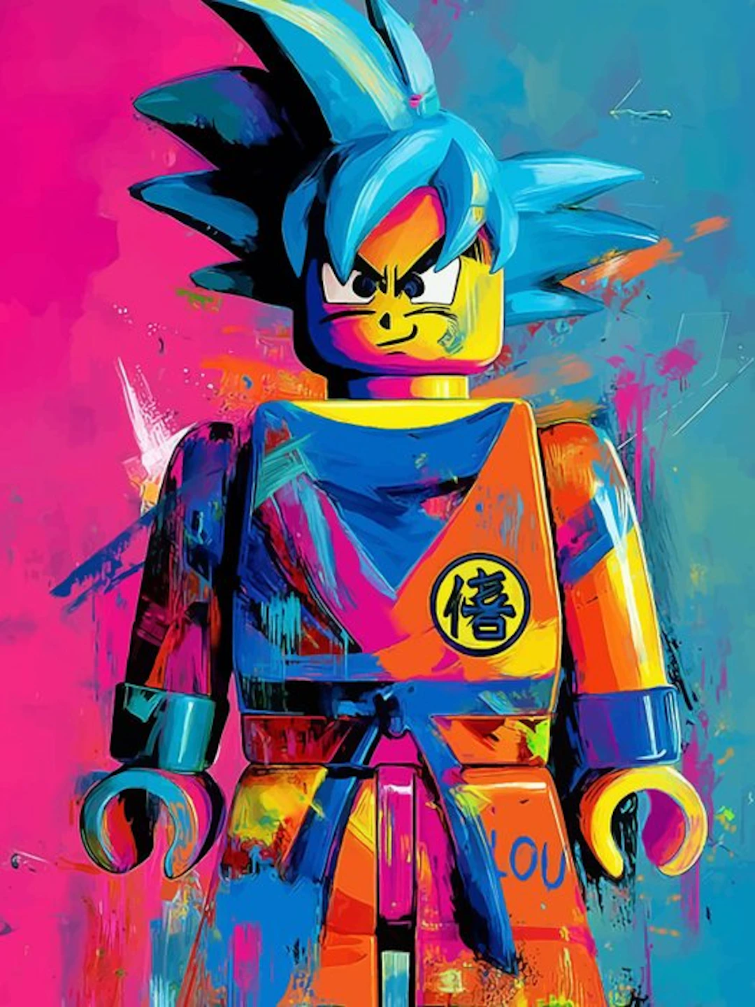 Friki-Pop - LEGO Goku: El Despertar del Super Saiyajin Blue