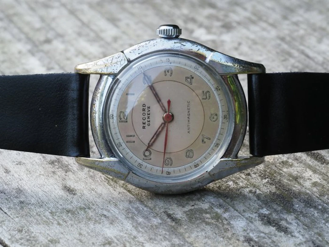 Record Watch Co. Geneva - No reserve price - 613700 - Men - 1950-1959