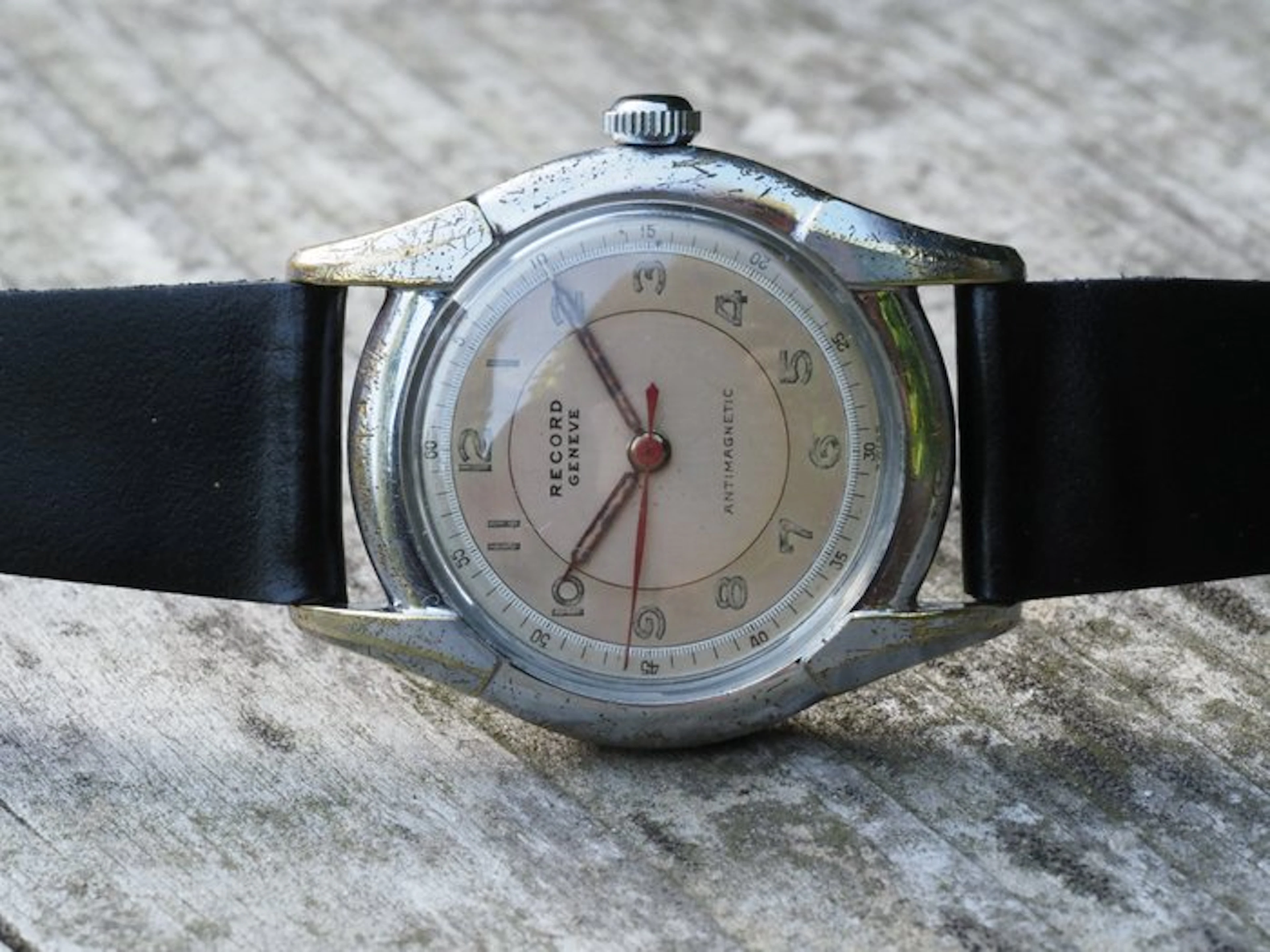 Record Watch Co. Geneva - No reserve price - 613700 - Men - 1950-1959