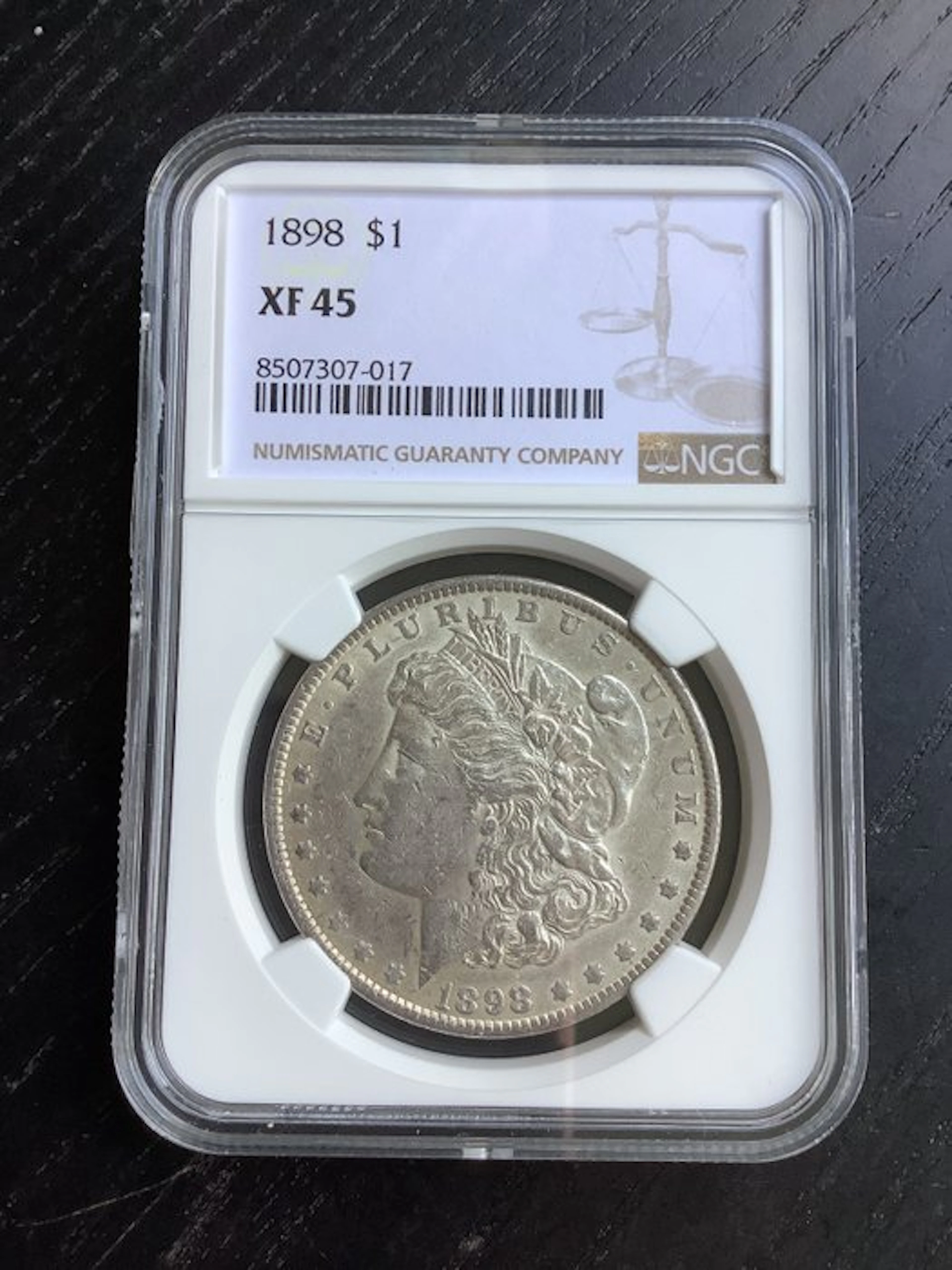United States. 1 Dollar 1898 Morgan - XF45 (No reserve price)