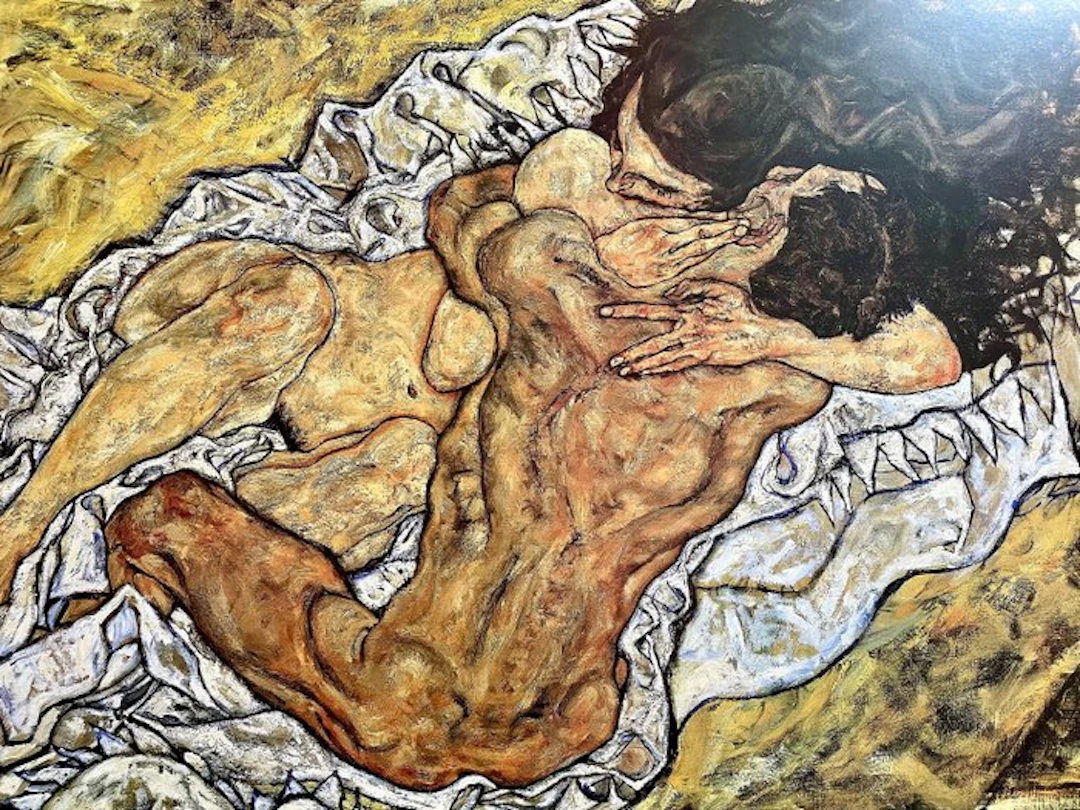 Egon Schiele - "The Embrace"