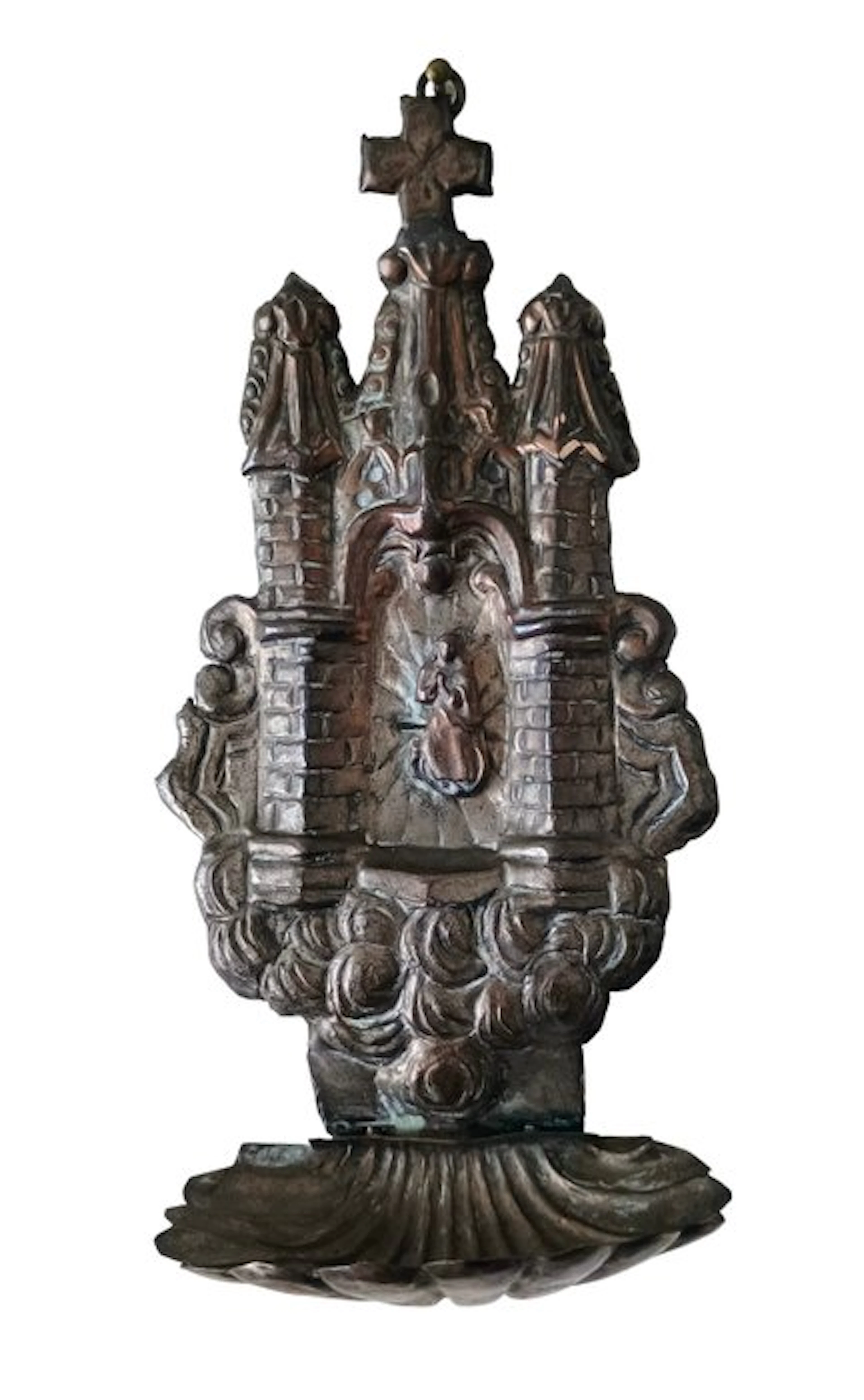 Antique Holy water font - 1750-1800 - household holy water font
