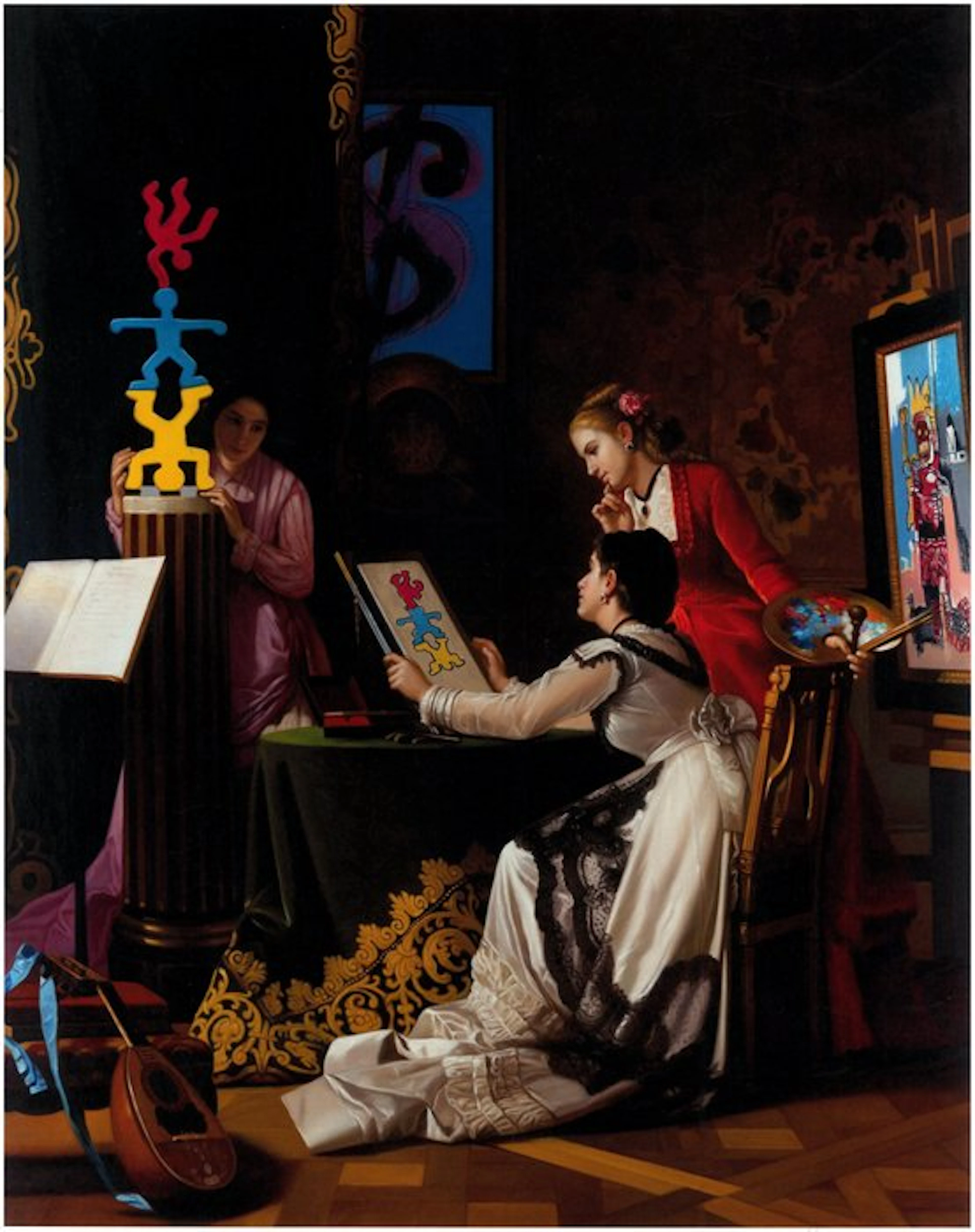 Leo Manelli (XX-XXI) - The Art Studio.. Basquiat, Warhol, Haring, and Co...