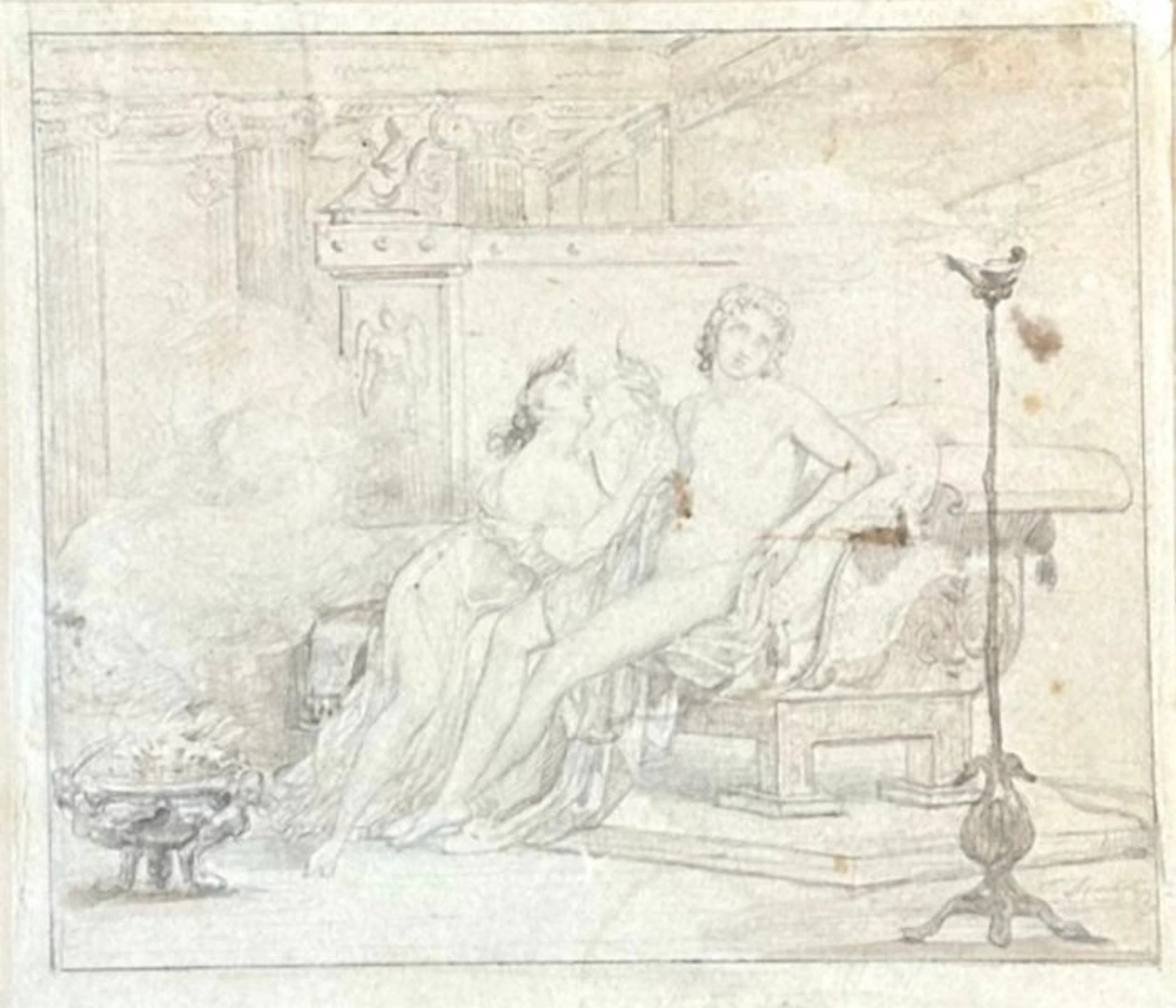 François Bouchot (1800-1842) - Scena Neoclassica