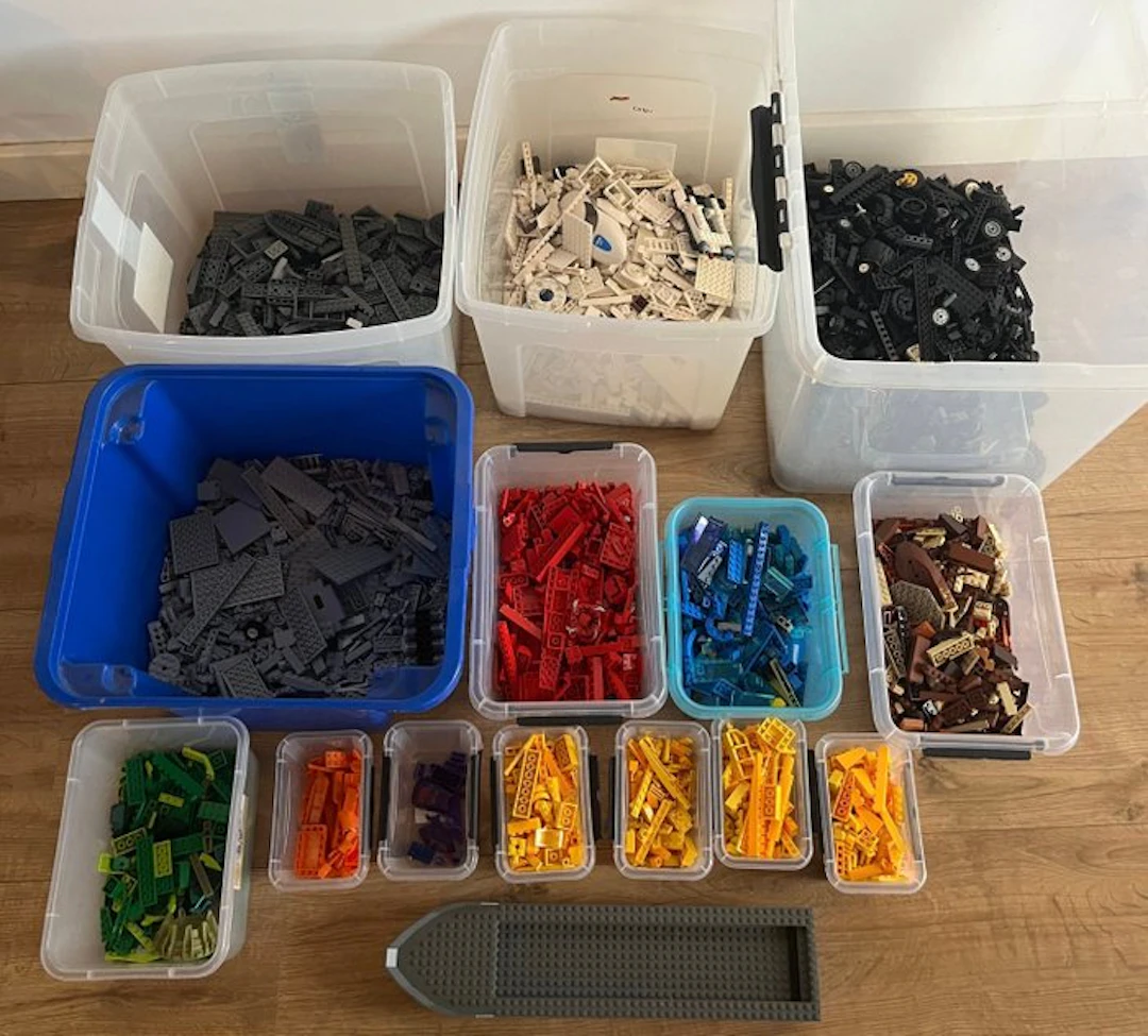 LEGO Pieces - 9KG Gesorteerde partij Lego onderdelen