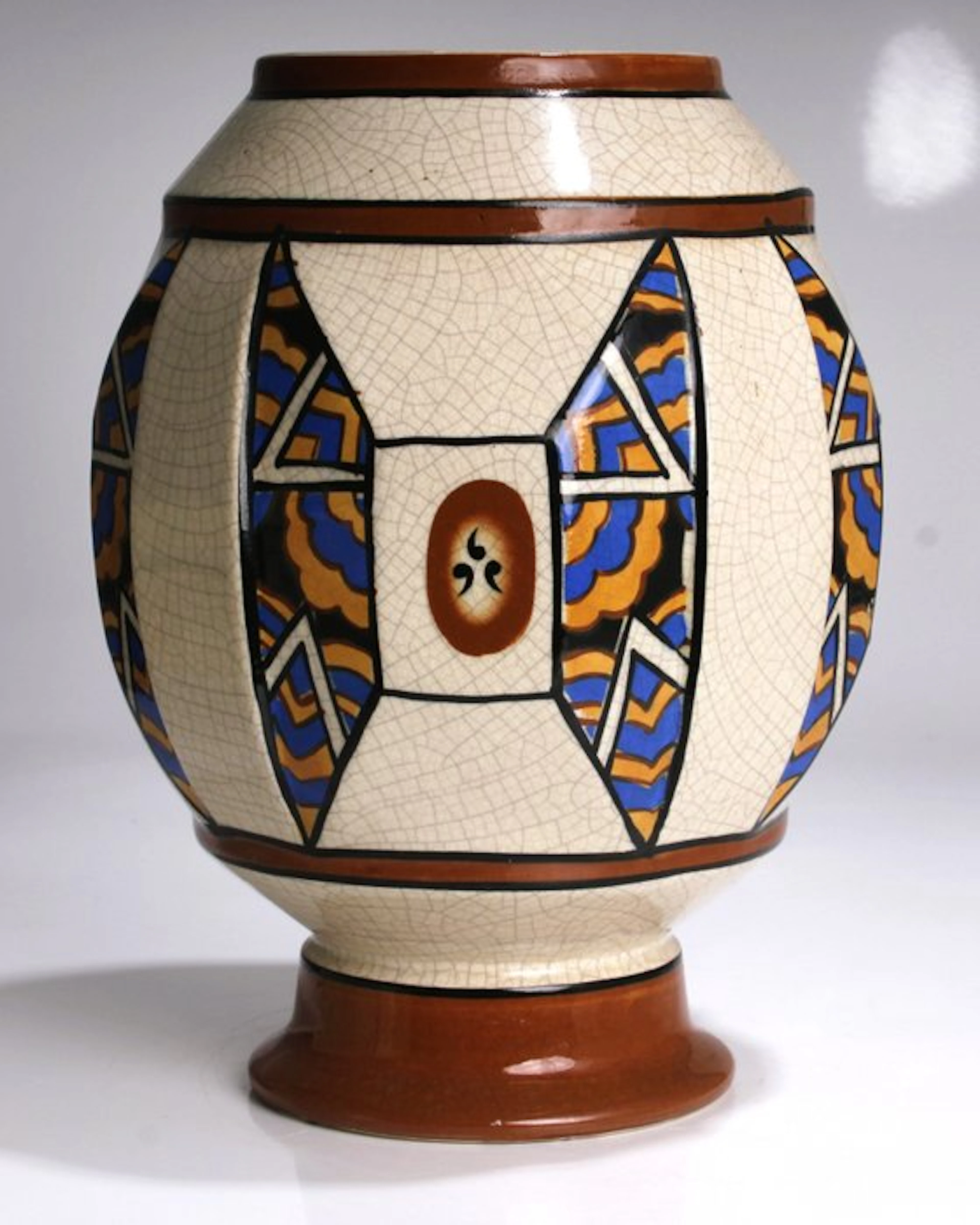 Auguste Mouzin & Compagnie (A.M.C.) - Vase - Art Deco...