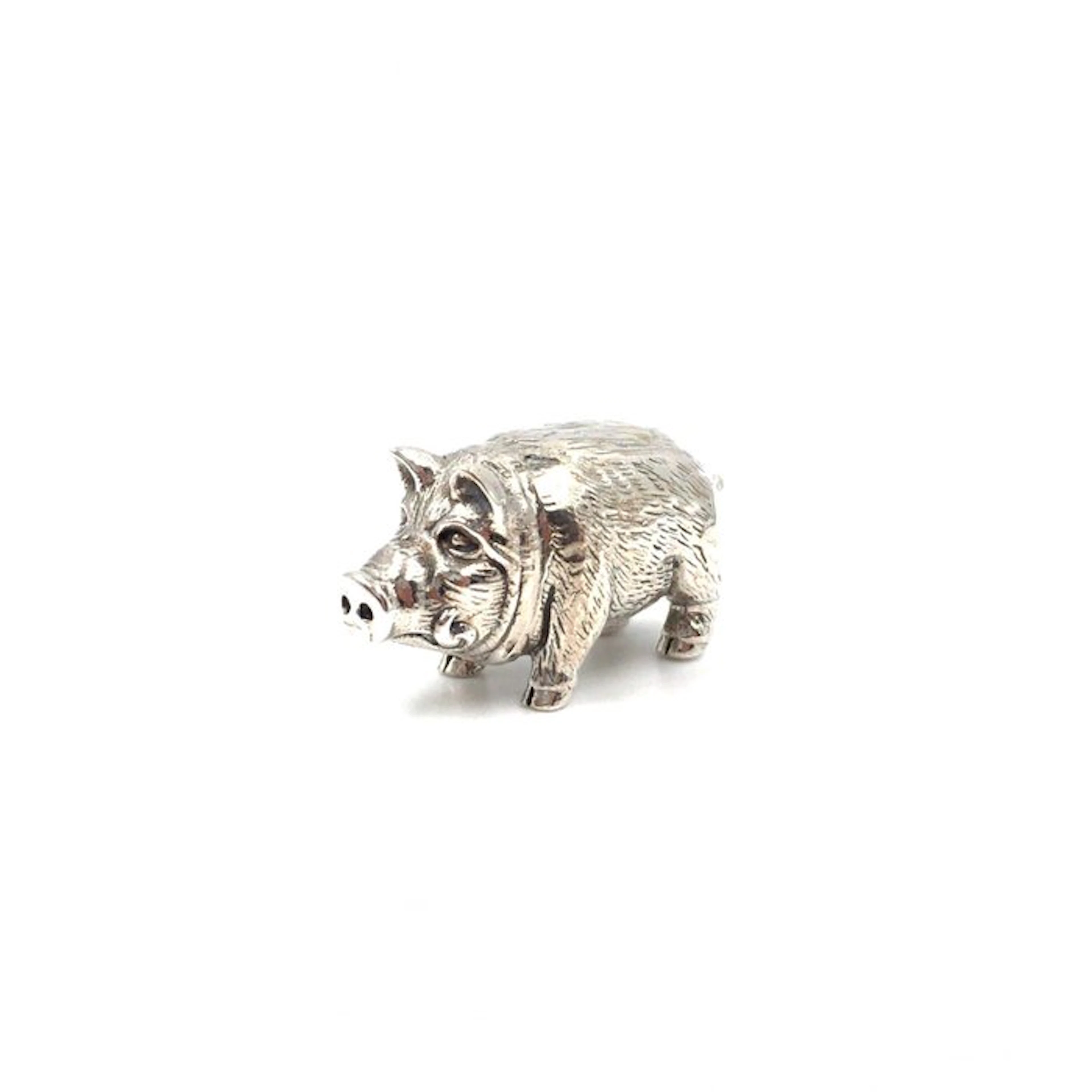 Miniature figure - Schwein - .925 silver