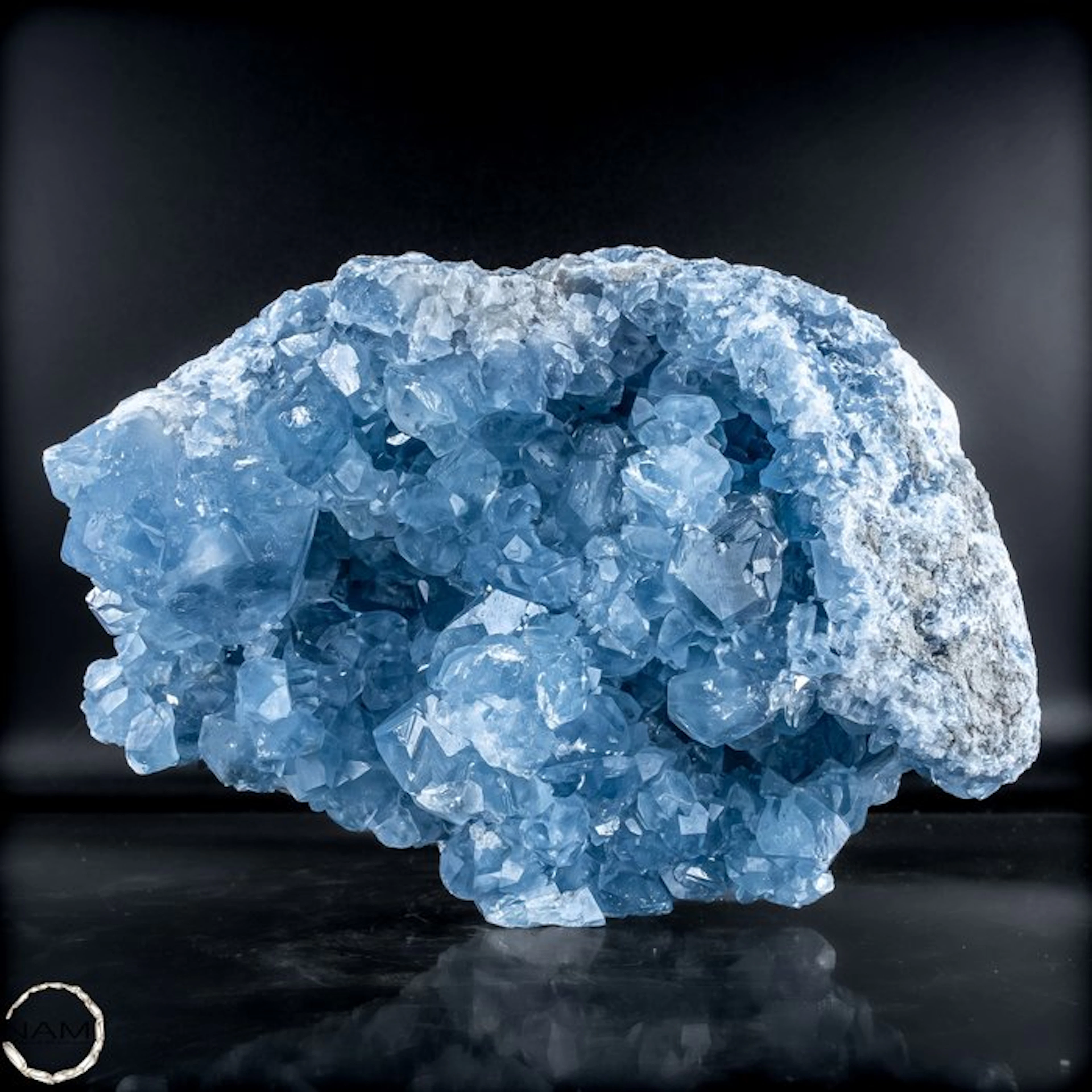 Natural Celestite druse – Sky-blue treasure from the earth.- 2815.47 g