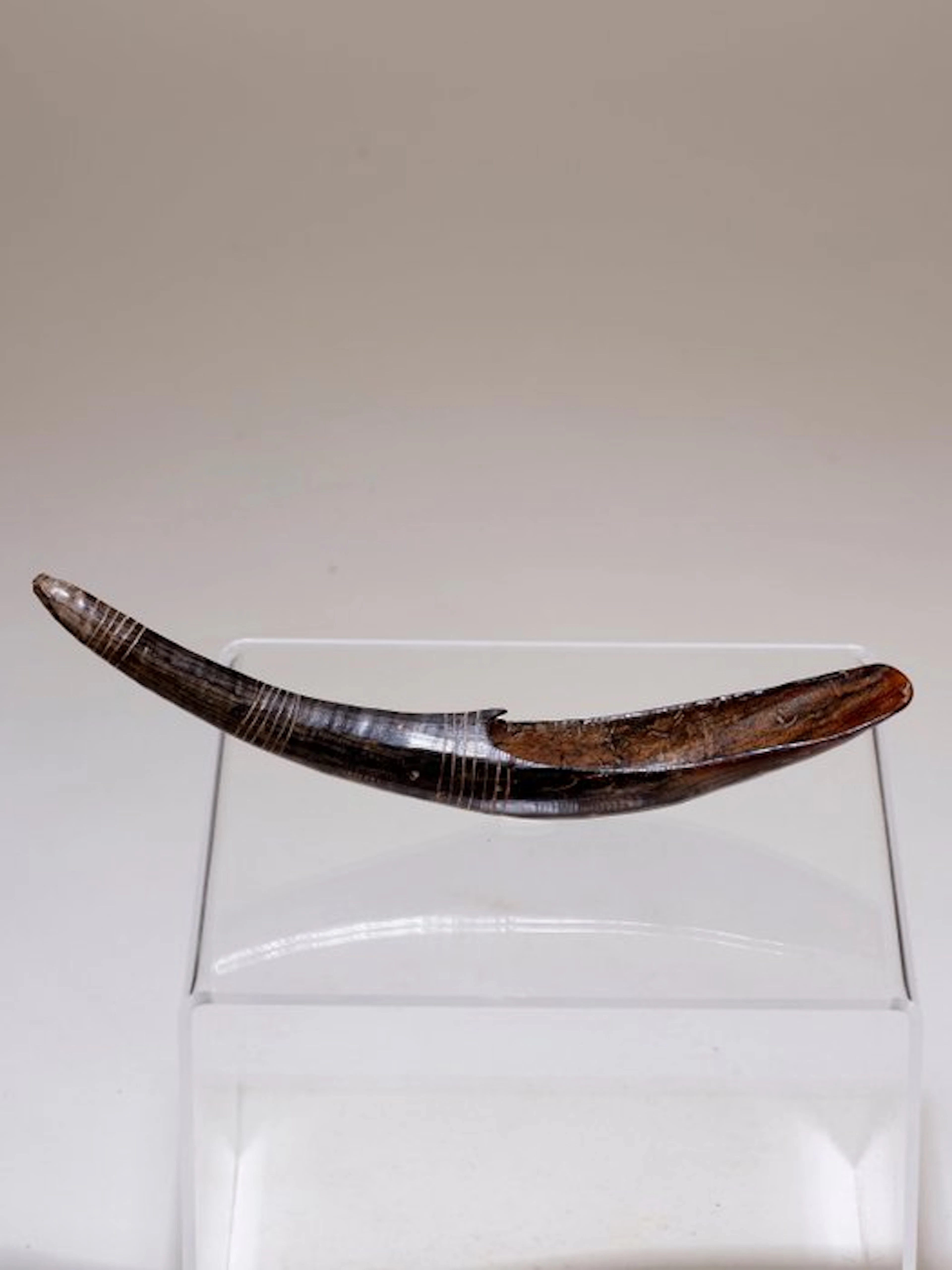 Horn porridge spoon – Arsi / Arussi Oromo – Ethiopia – Horn (No reserve price)