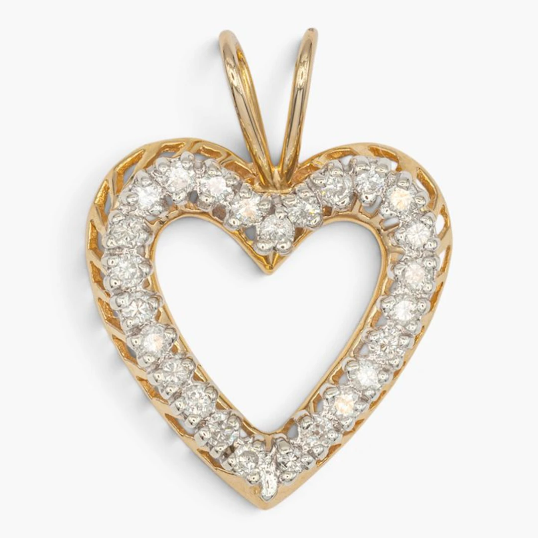 No reserve price - Pendant - 14 kt