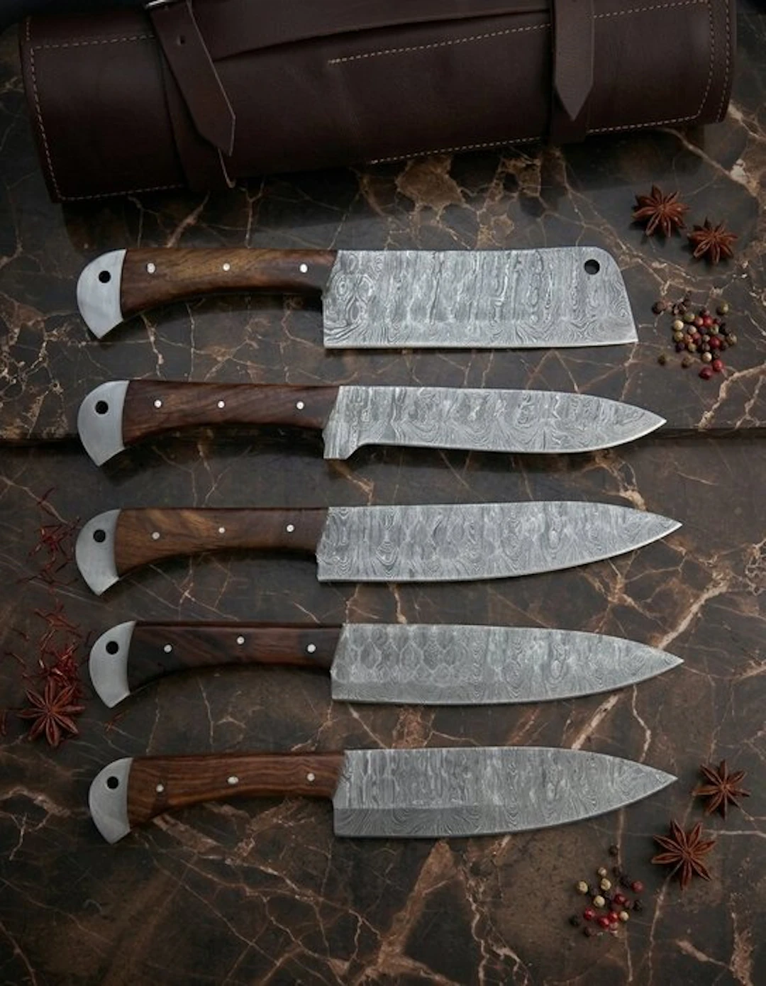 Kitchen knife - Kitchen knife set - Steel