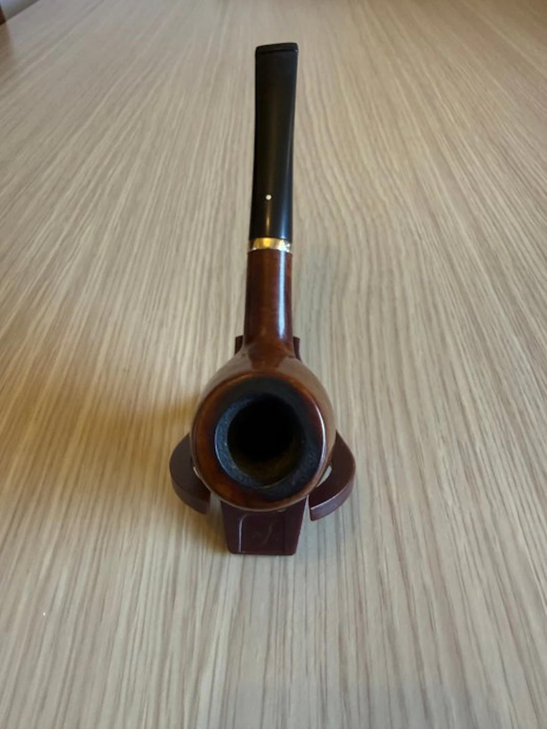 Dunhill - Pipe - Briar, Plastic, Gold plated