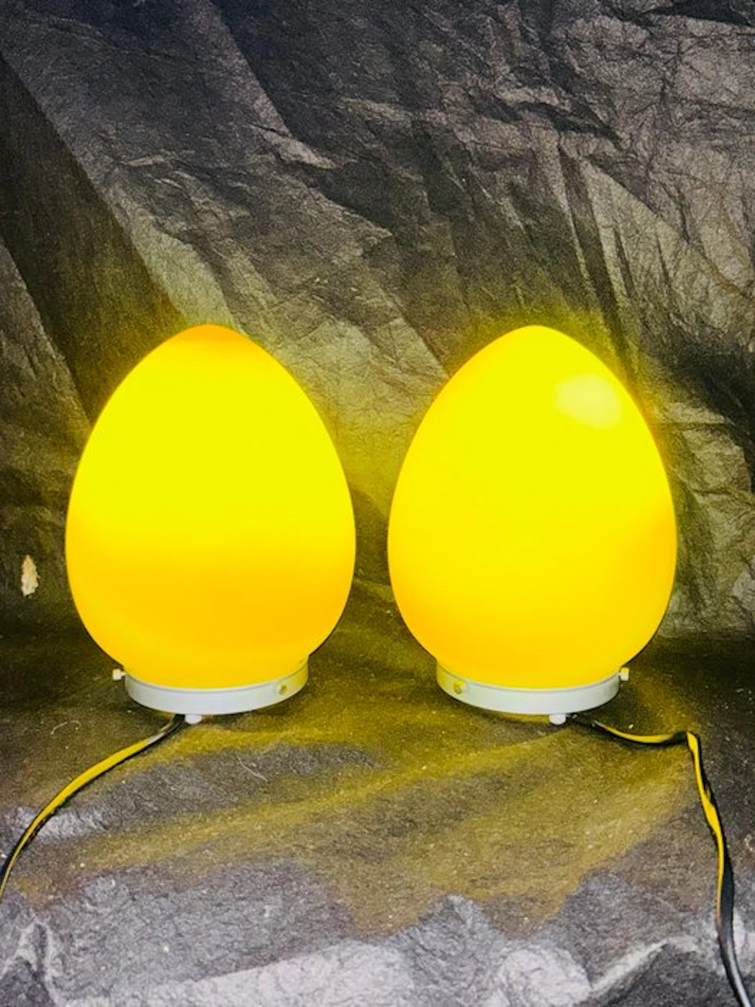 Table lamp - Glass - Murano egg lamps