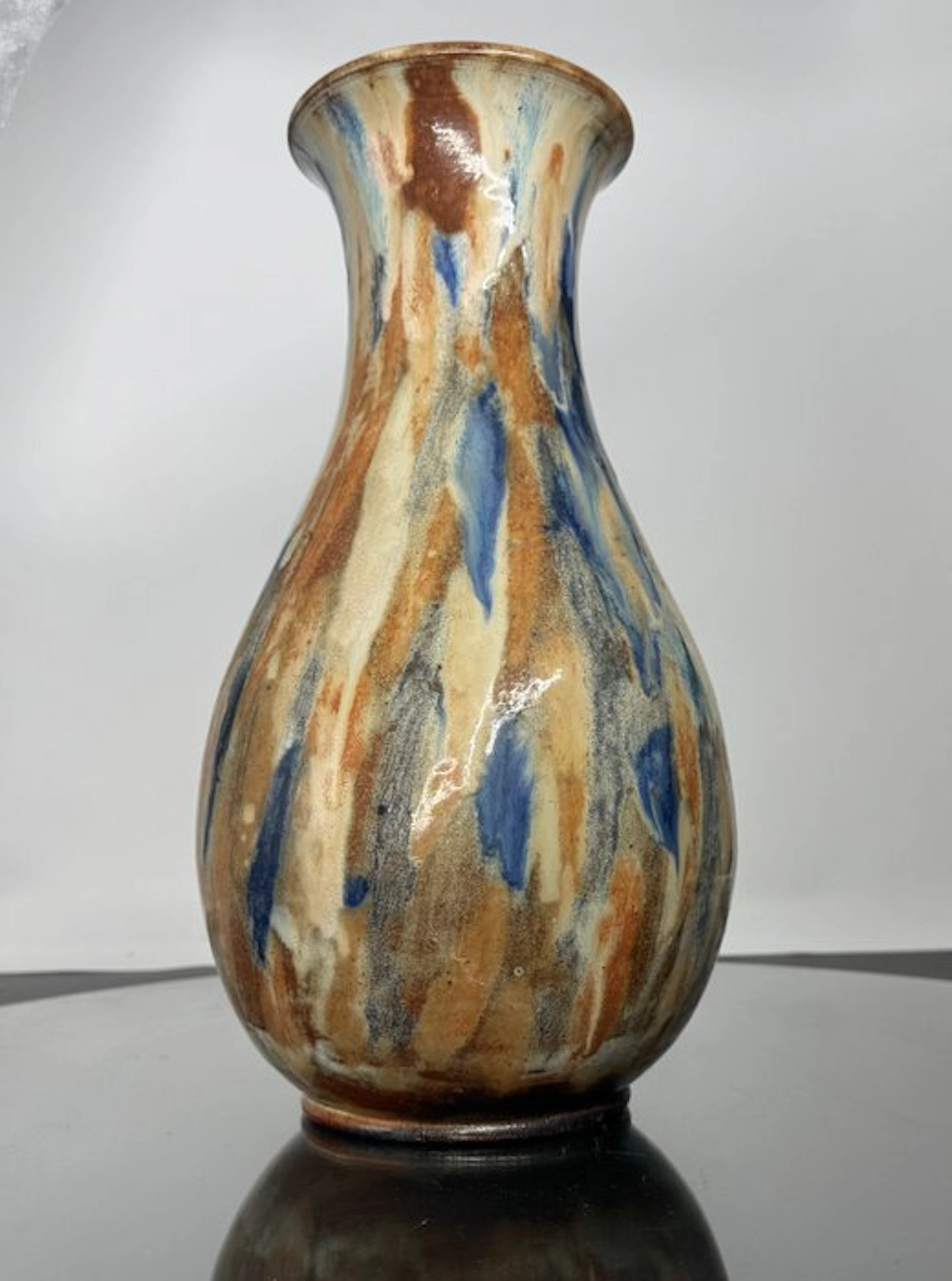 Fernand Carpent - Vase - Stoneware - XXXL stoneware vase