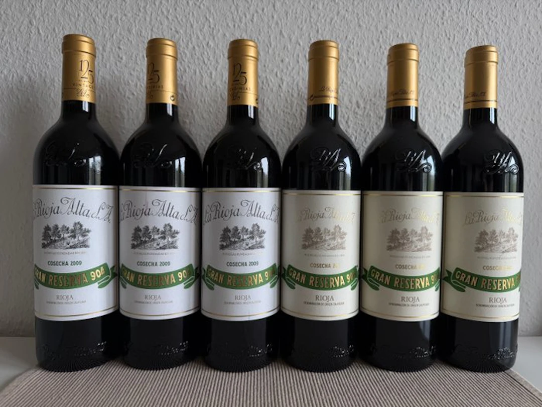 2009 (x3) & 2011 (x3) La Rioja Alta