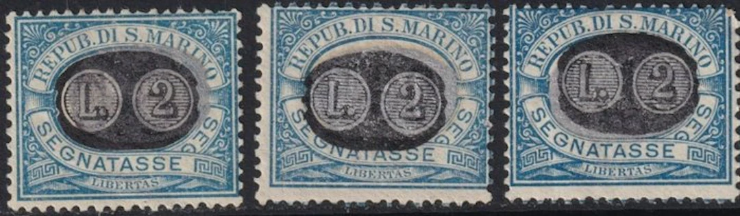 San Marino 1927/39 - SG 2 Series + Stamps and the three...
