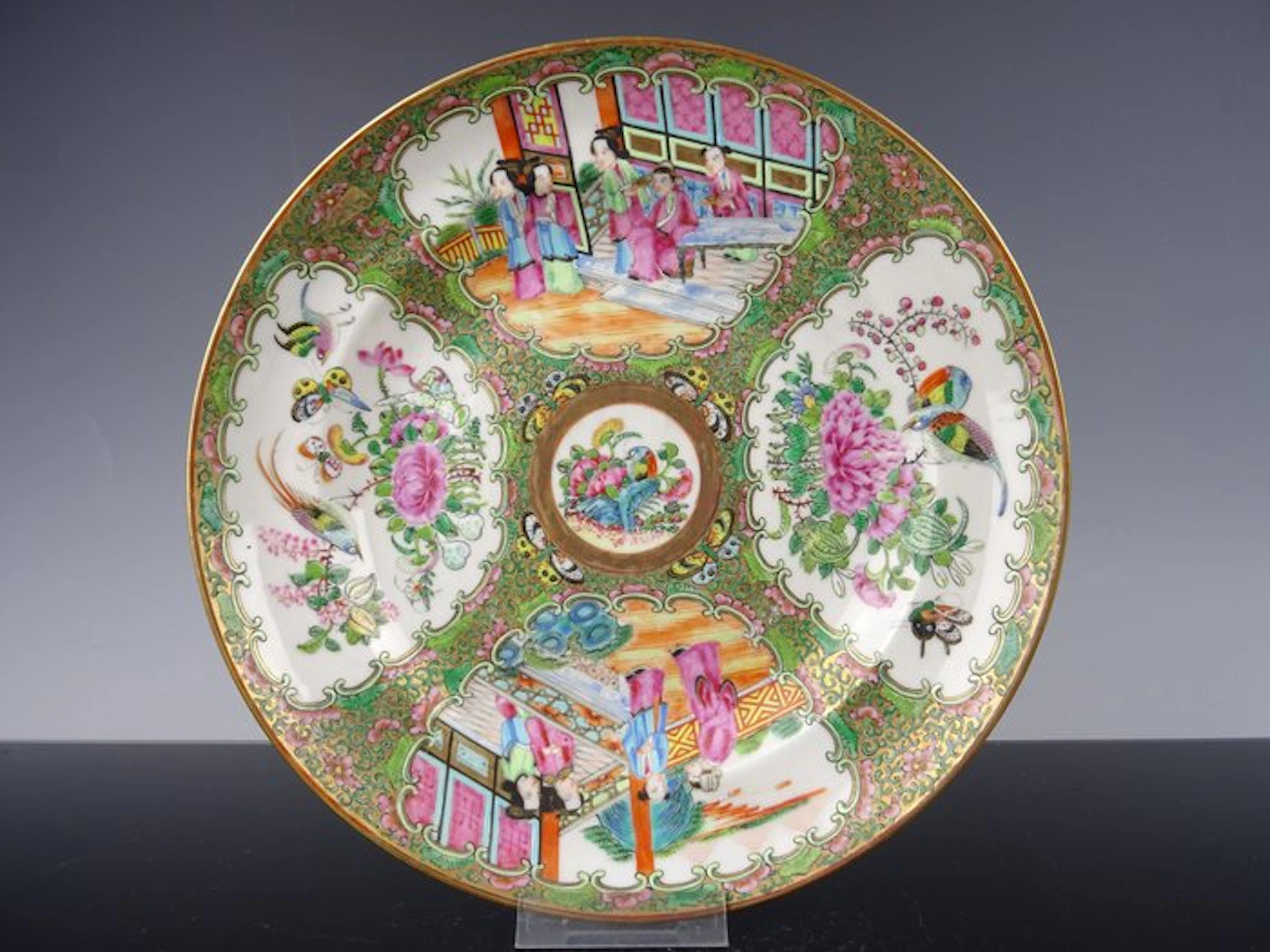 Plate - Porcelain - 19th century