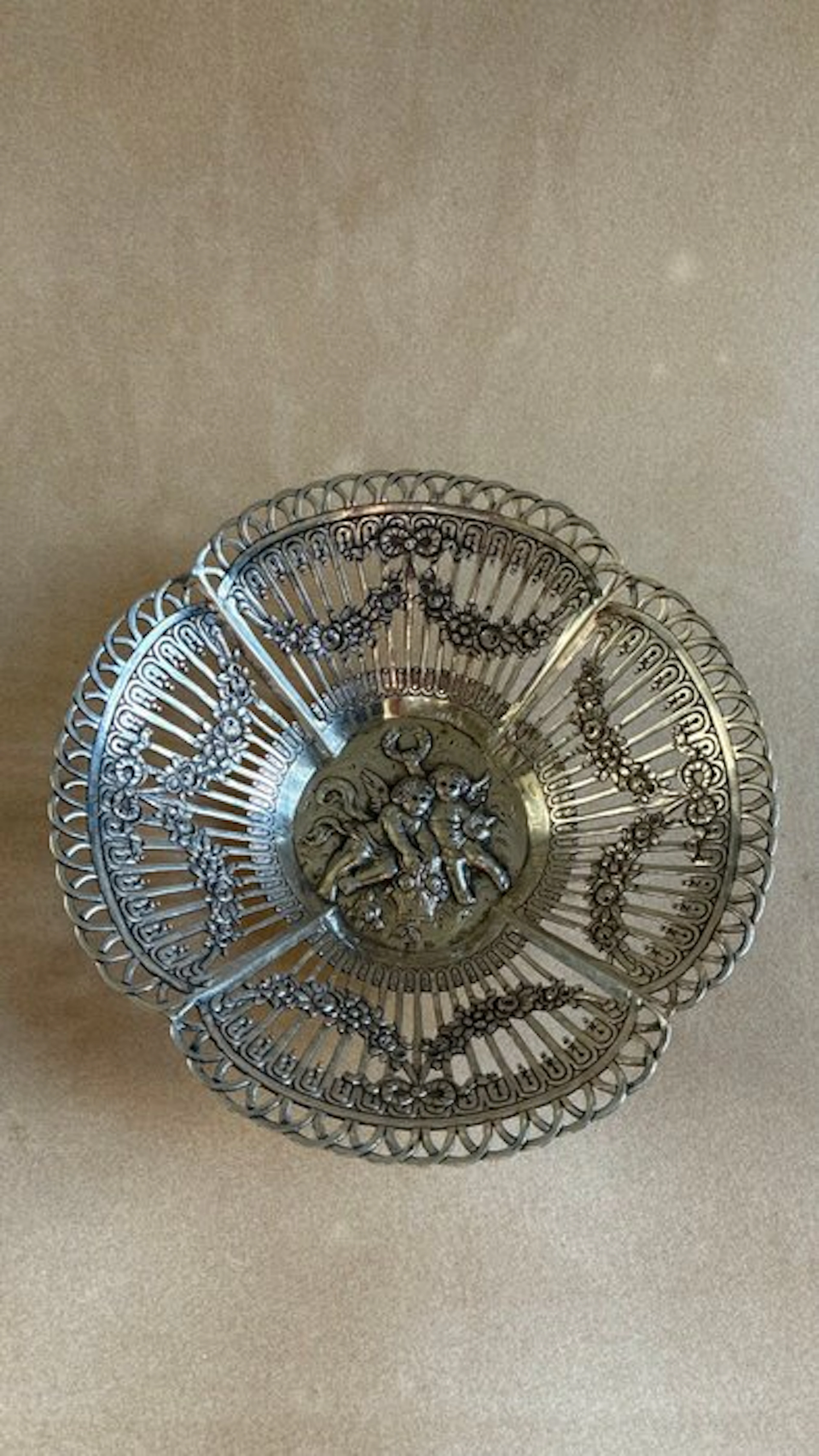 Bread basket - Silver