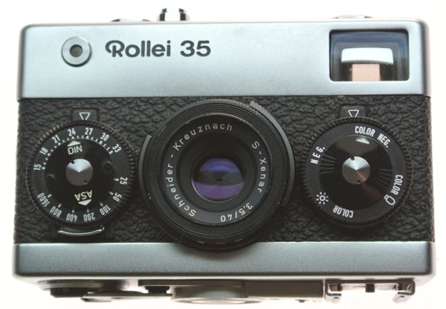 Rollei 35 Schneider S-Xenar lens Analogue camera