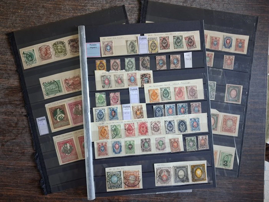 Russia 1858/1918 - Exclusive Collection with Variety! 108 photos