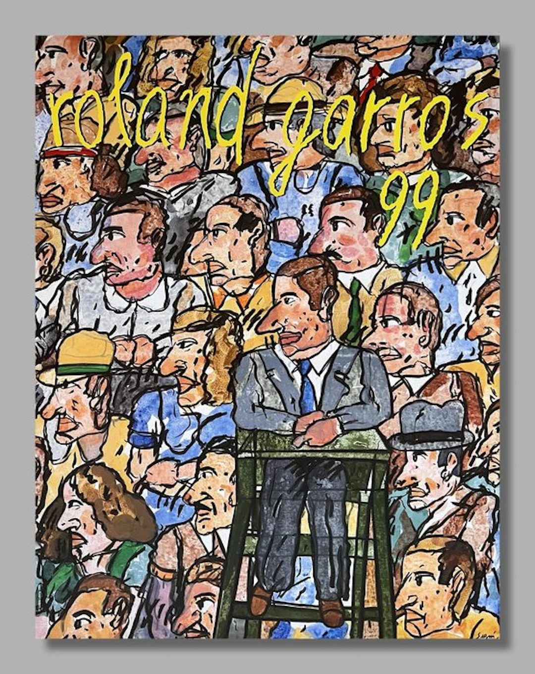 Antonio Seguí - Originalplakat - Roland Garros 1999