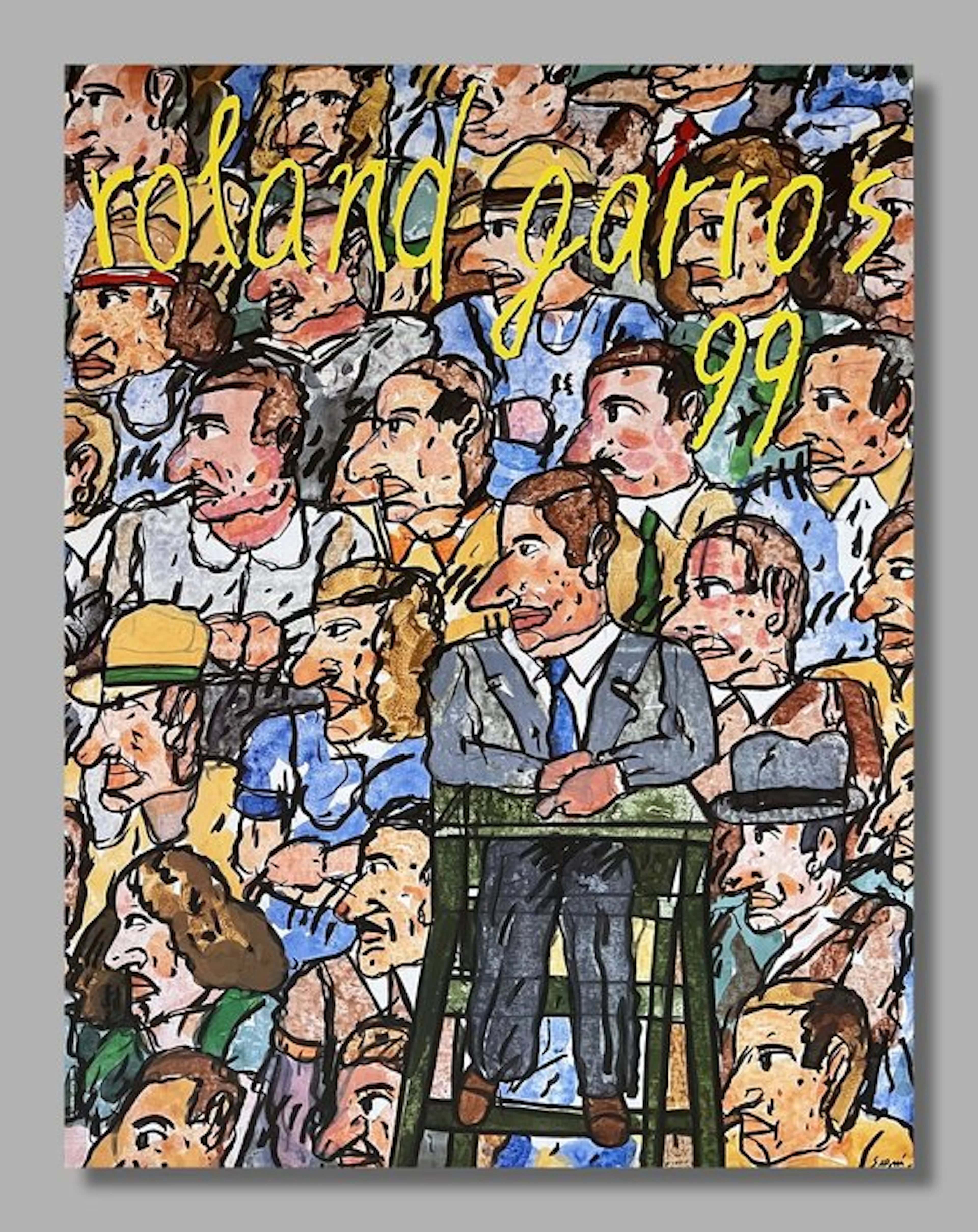 Antonio Seguí - Originalplakat - Roland Garros 1999