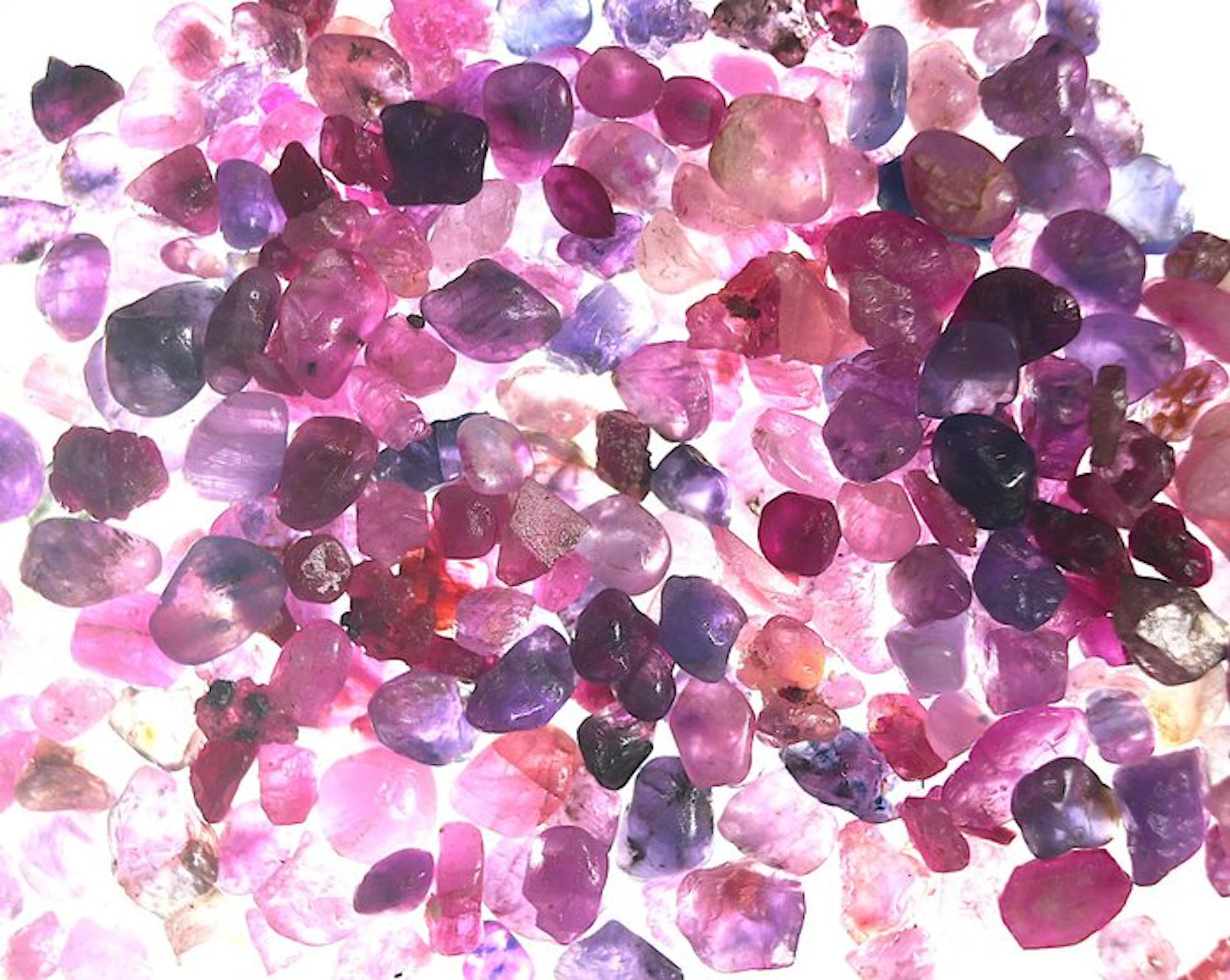 Ct. 105.00 Mixed Colour Sapphire from Burma - Exclusive Collection- 21 g