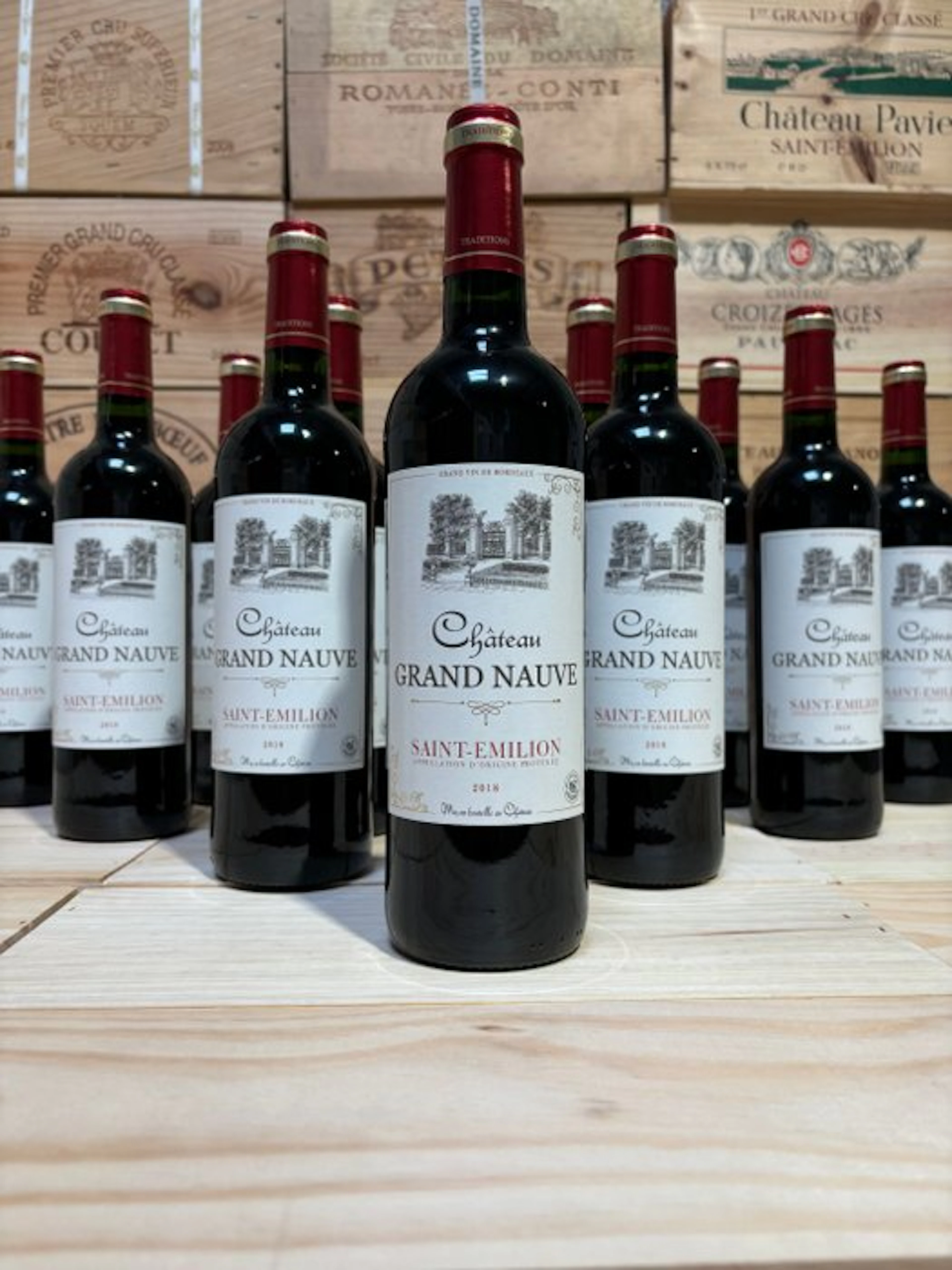 2018 Chateau Grand Nauve - Saint-Émilion Grand Cru - 12 Bottles (0.75L)