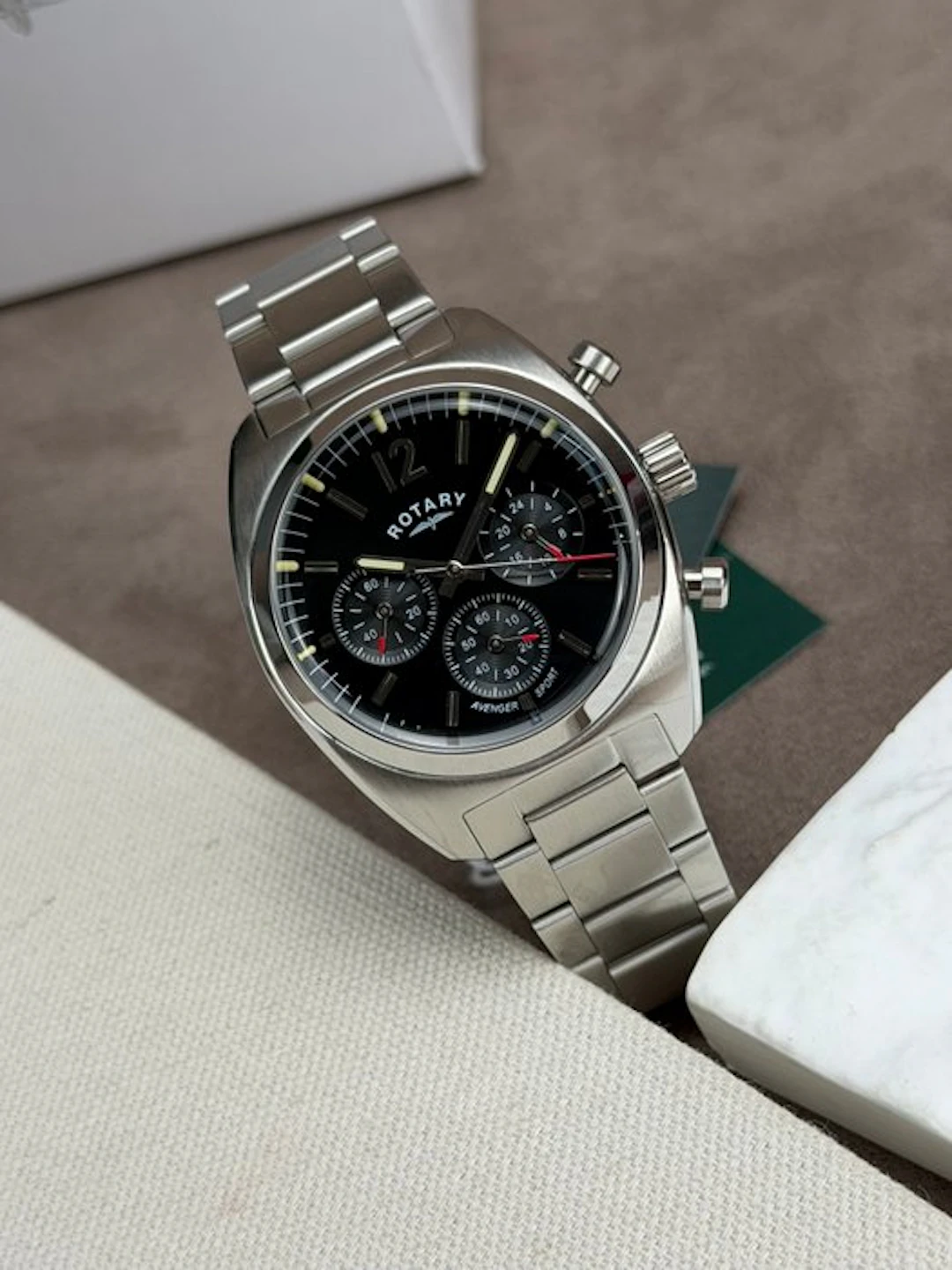 Rotary - Avenger Sport Chronograph Black - No reserve...