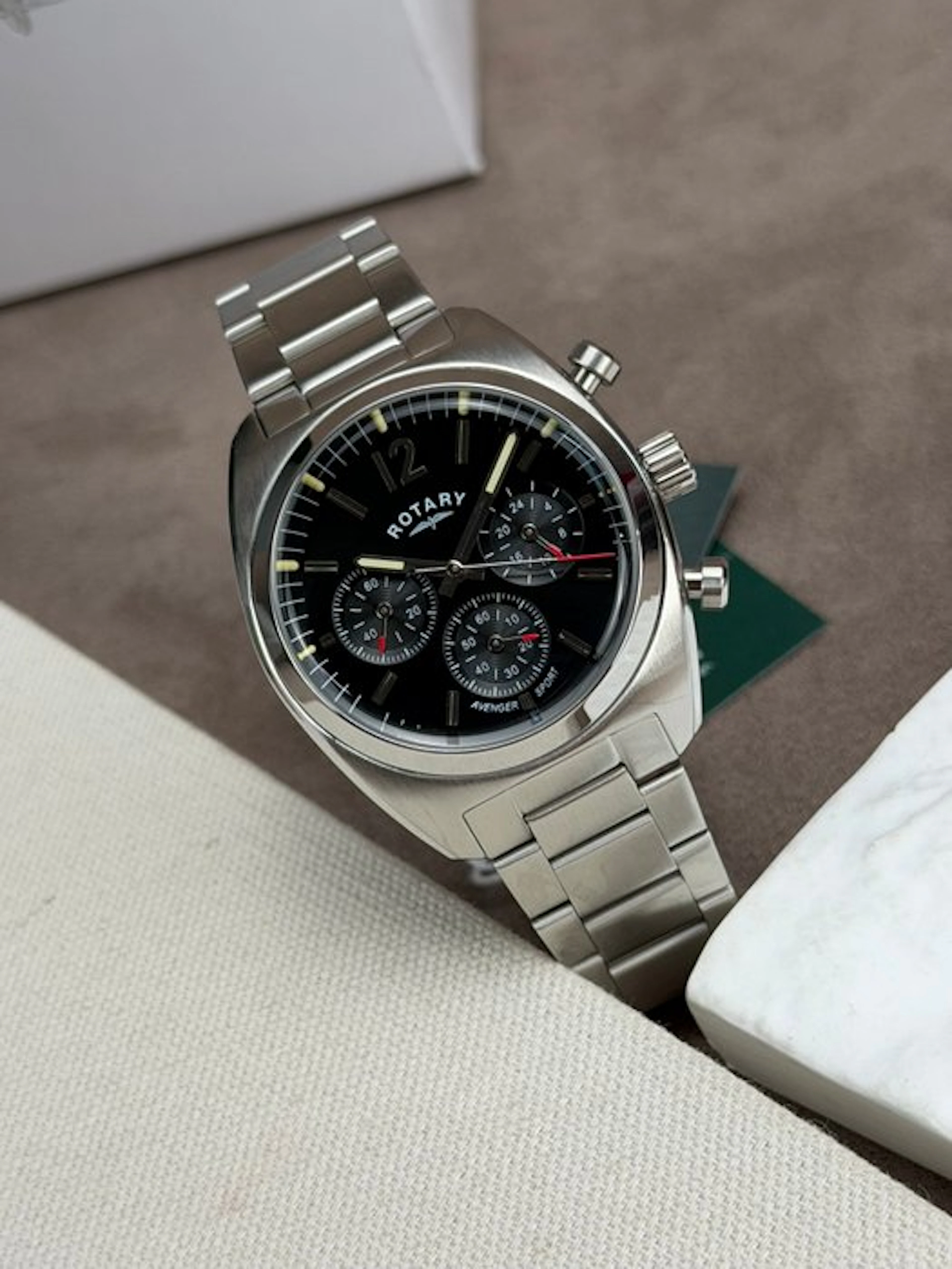 Rotary - Avenger Sport Chronograph Black - No reserve...