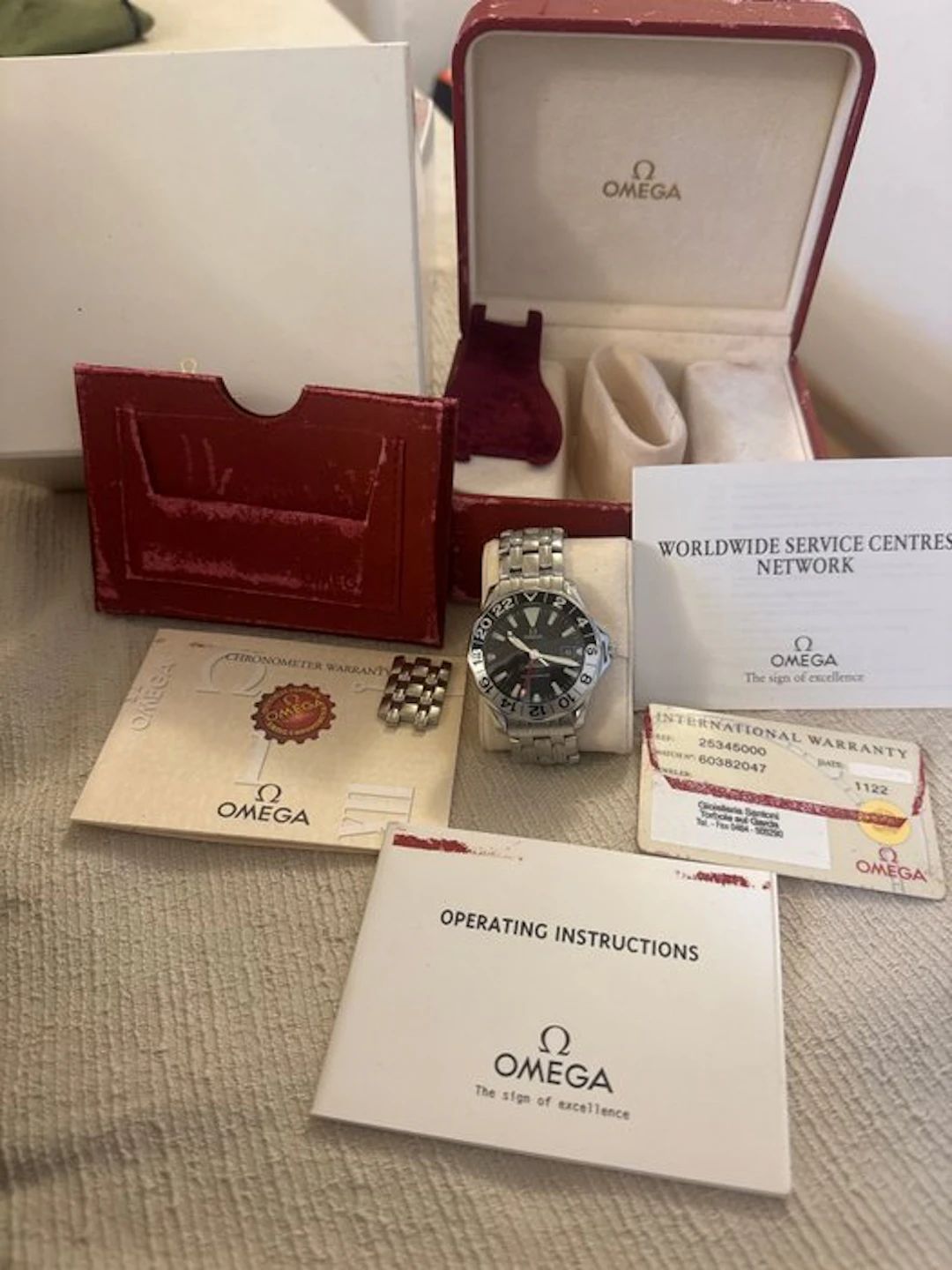 Omega - GMT Seamaster - 25345000 - Men - 1999