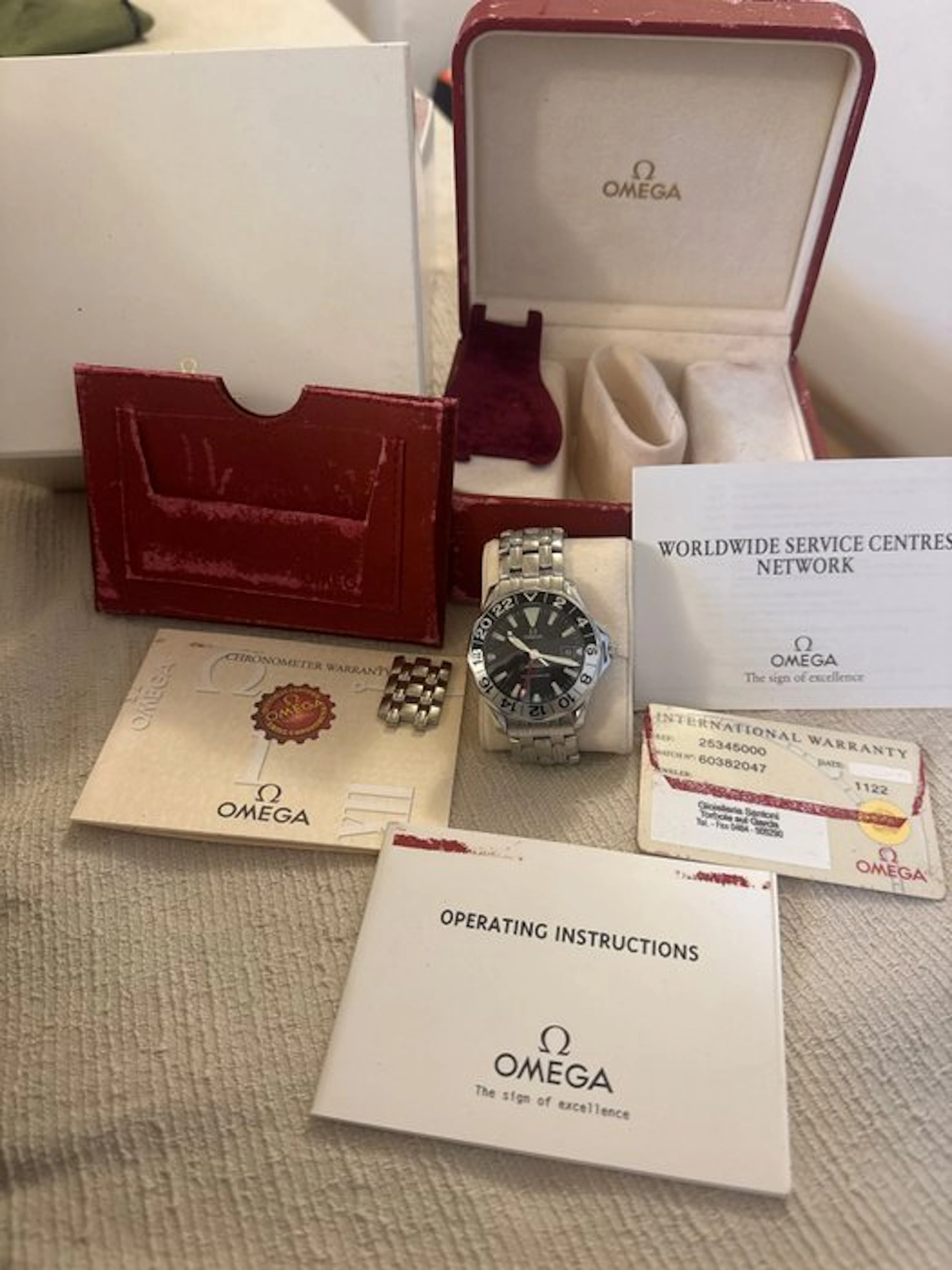 Omega - GMT Seamaster - 25345000 - Men - 1999
