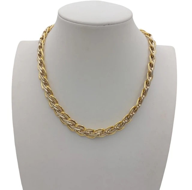 Necklace - 18 kt. Yellow gold, White gold