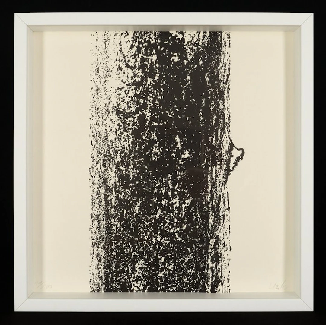 Günther Uecker (1930-2025) - Signiert - Zinc cliché - 1970 – Gerahmt