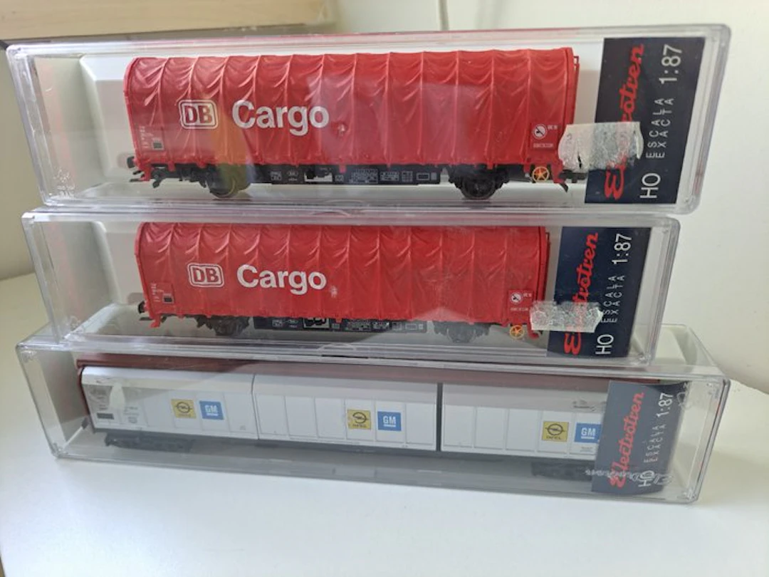 Electrotren H0 - 1651K / 5548K - Model train freight carriage (3)